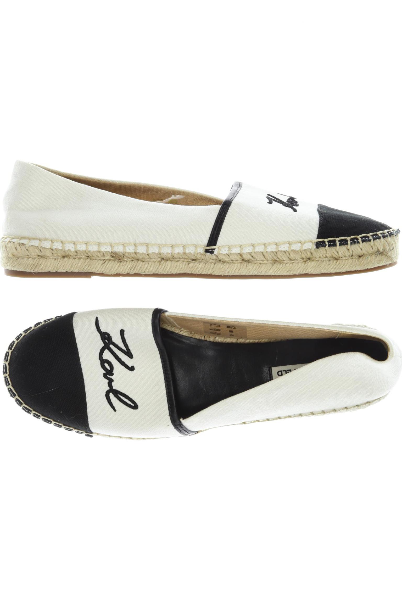 

Karl by Karl Lagerfeld Damen Ballerinas, weiß, Gr. 40