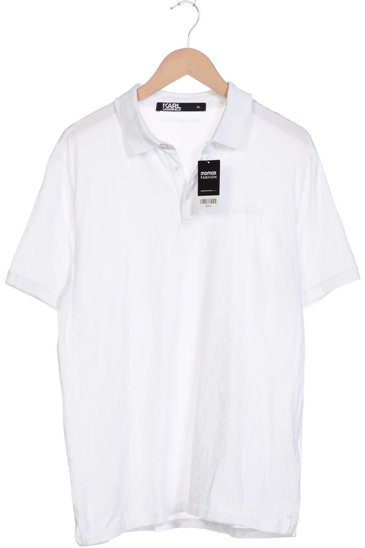 

Karl by Karl Lagerfeld Herren Poloshirt, weiß