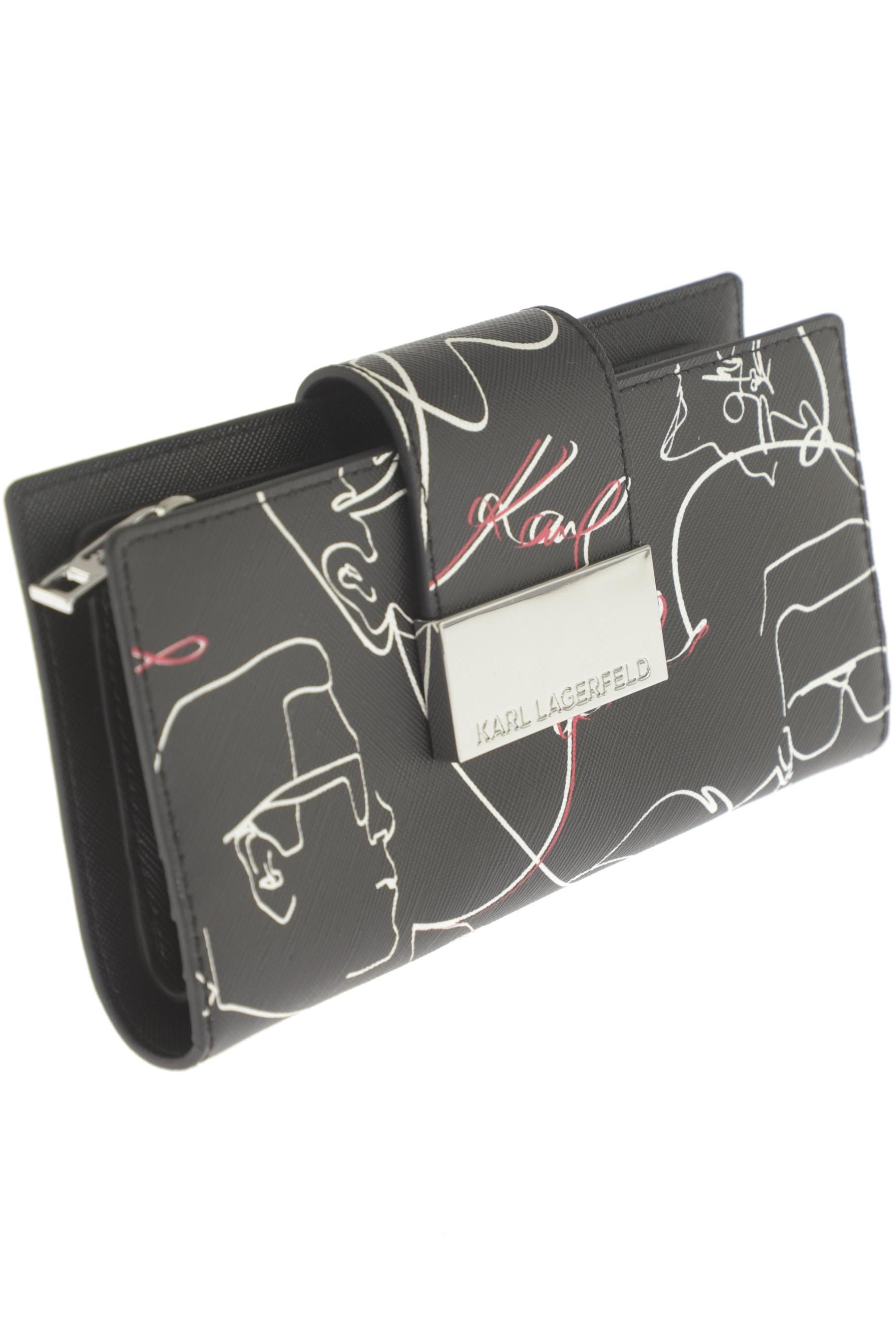 

Karl by Karl Lagerfeld Damen Portemonnaie, schwarz, Gr.