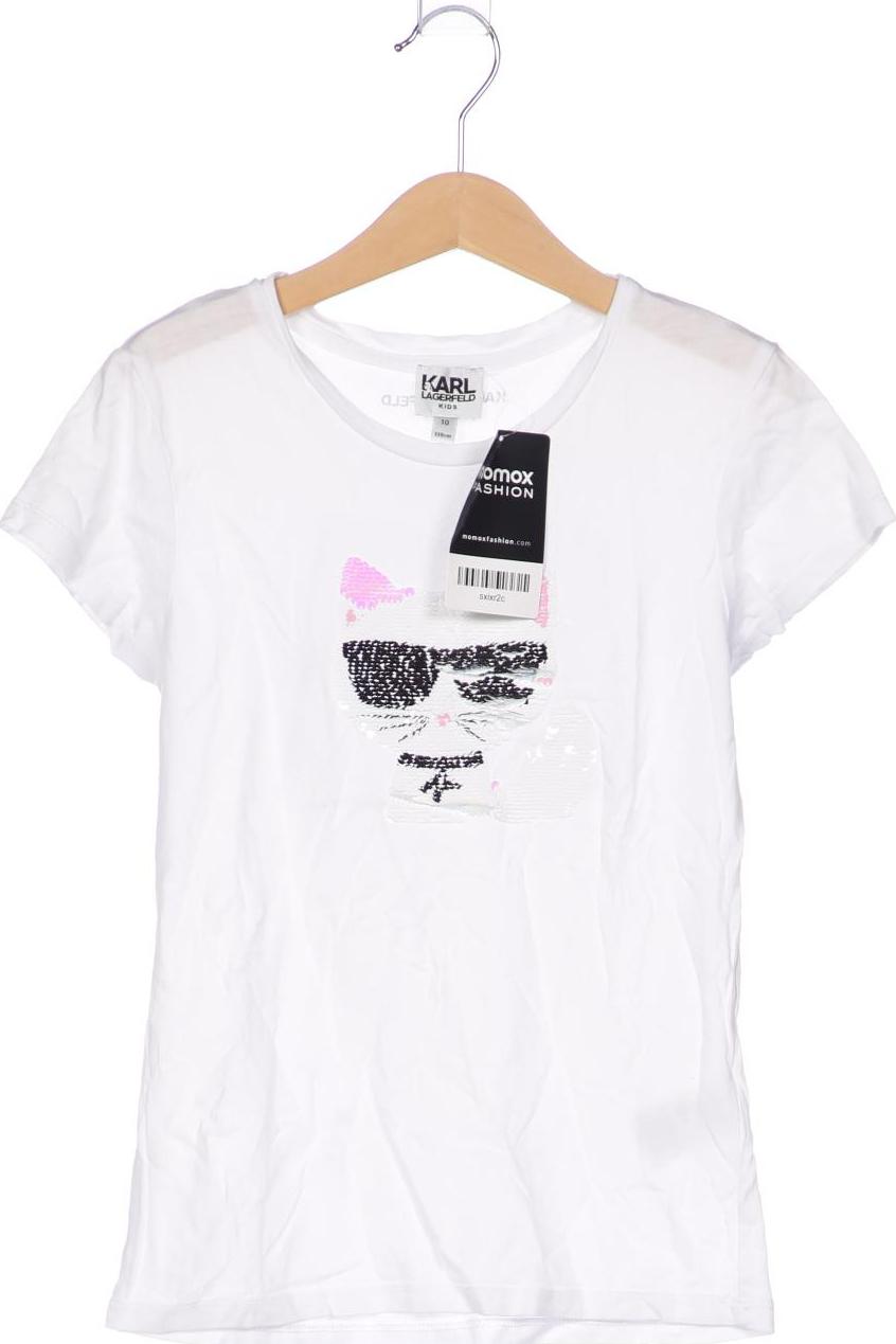 

Karl by Karl Lagerfeld Damen T-Shirt, weiß, Gr. 134