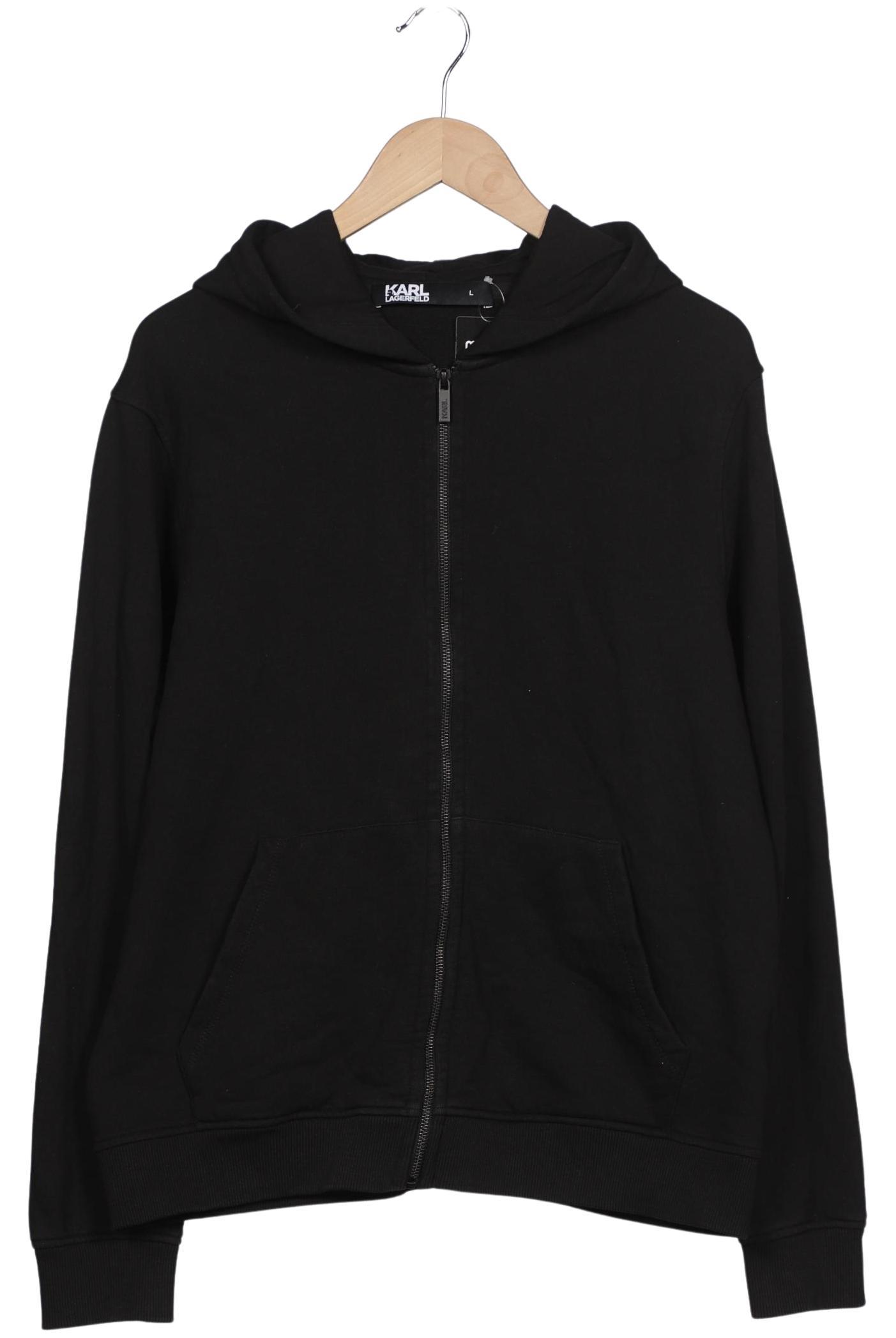 

Karl by Karl Lagerfeld Herren Kapuzenpullover, schwarz, Gr. 52