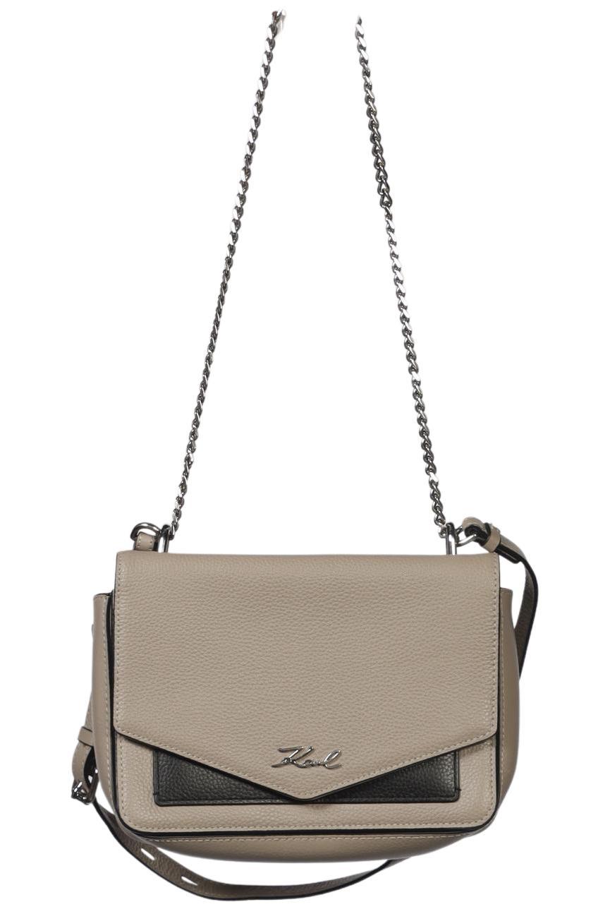 

Karl by Karl Lagerfeld Damen Handtasche, beige, Gr.