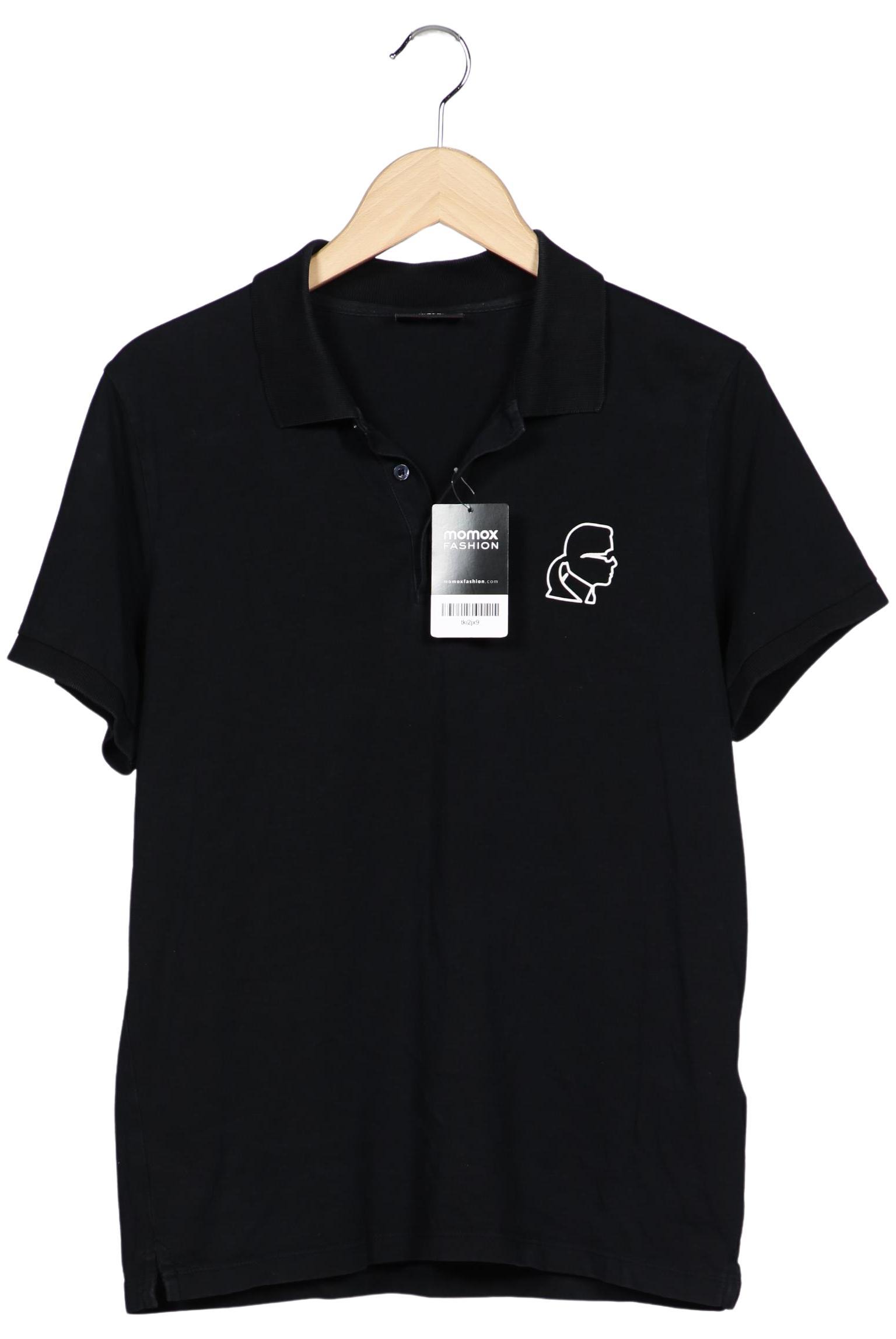 

Karl by Karl Lagerfeld Herren Poloshirt, schwarz, Gr. 48