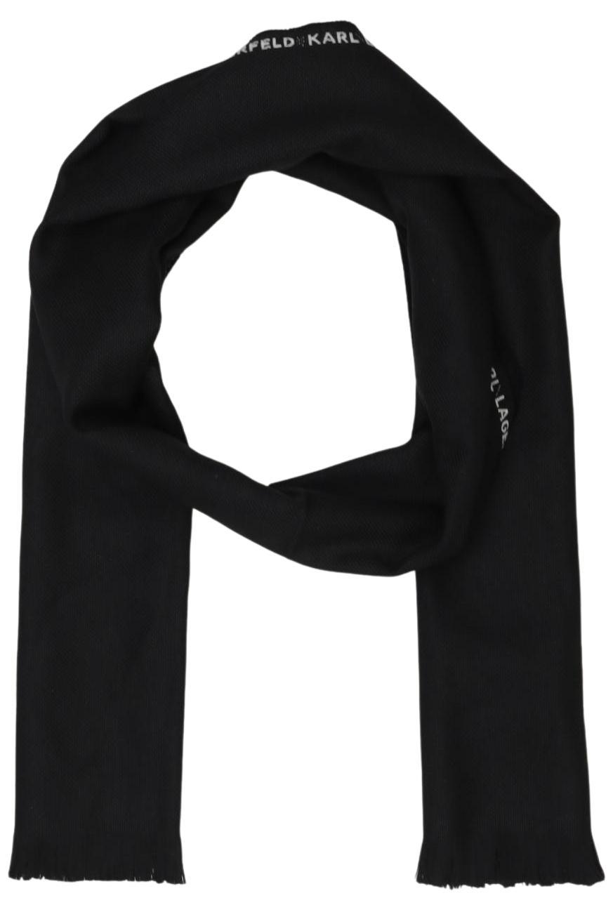 Thumbnail - Karl by Karl Lagerfeld Herren Schal, schwarz, Gr.