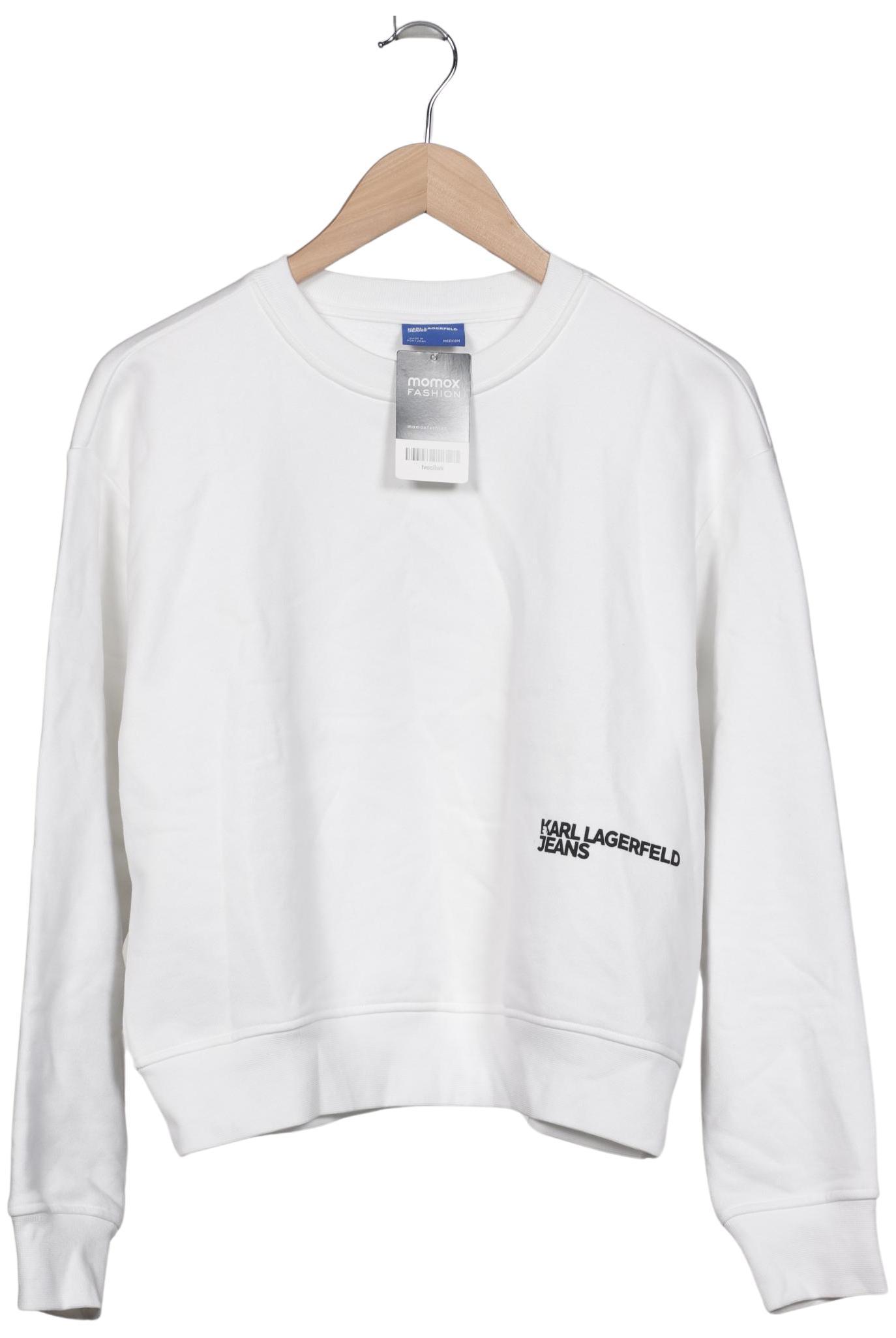 

Karl by Karl Lagerfeld Damen Sweatshirt, weiß, Gr. 38