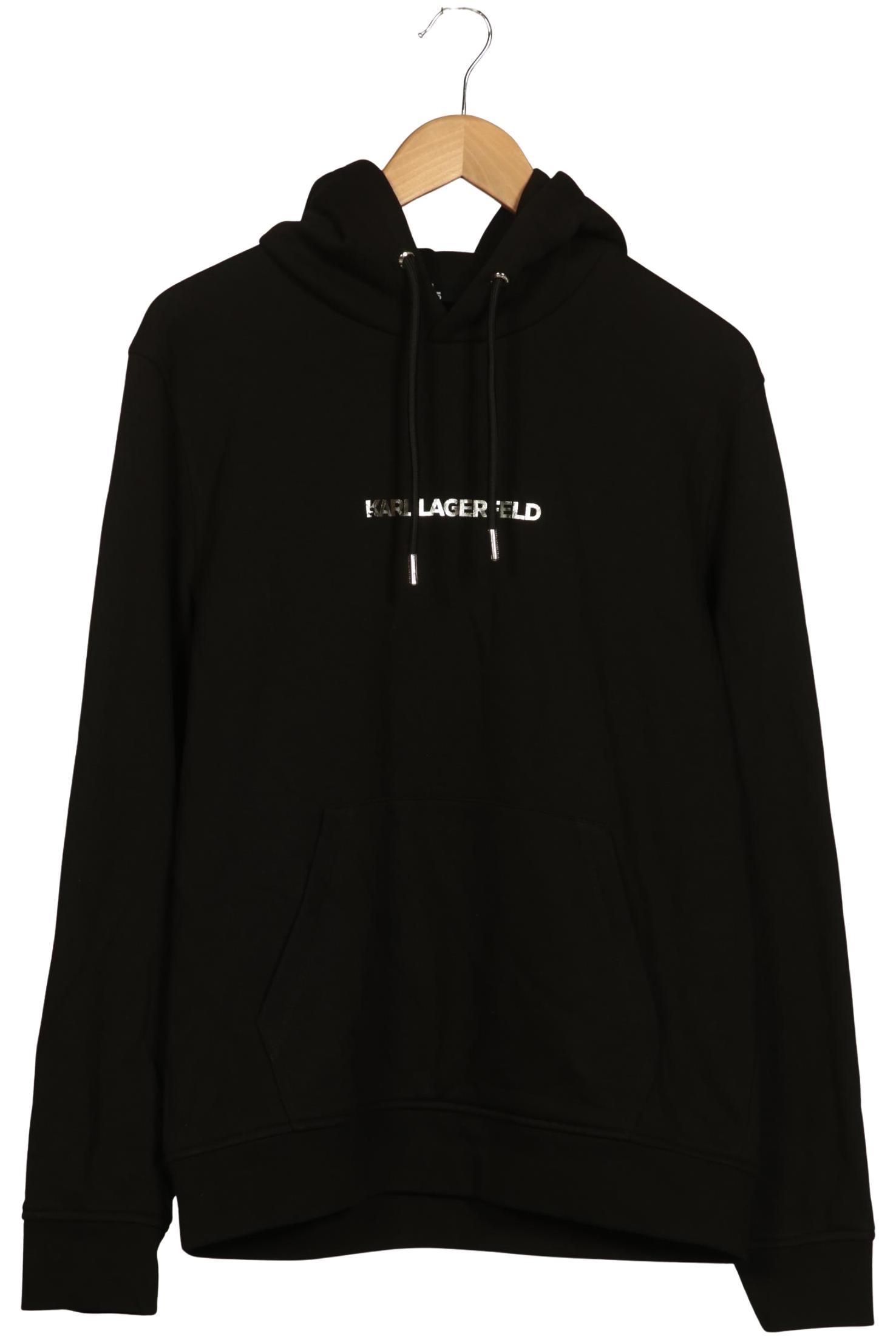 

Karl by Karl Lagerfeld Herren Kapuzenpullover, schwarz, Gr. 48