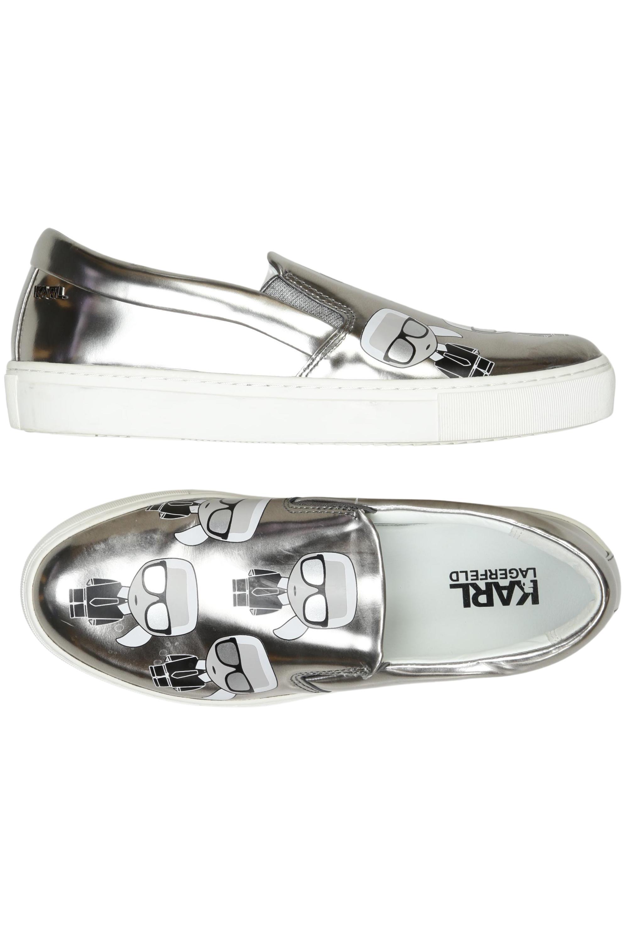 

Karl by Karl Lagerfeld Damen Sneakers, silber, Gr. 38