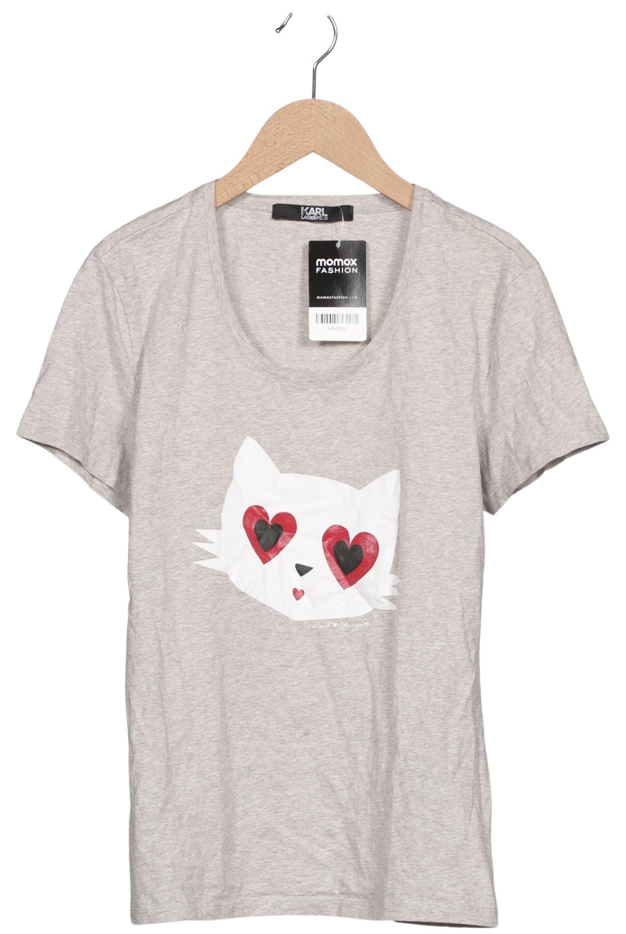 

Karl by Karl Lagerfeld Damen T-Shirt, grau, Gr. 36