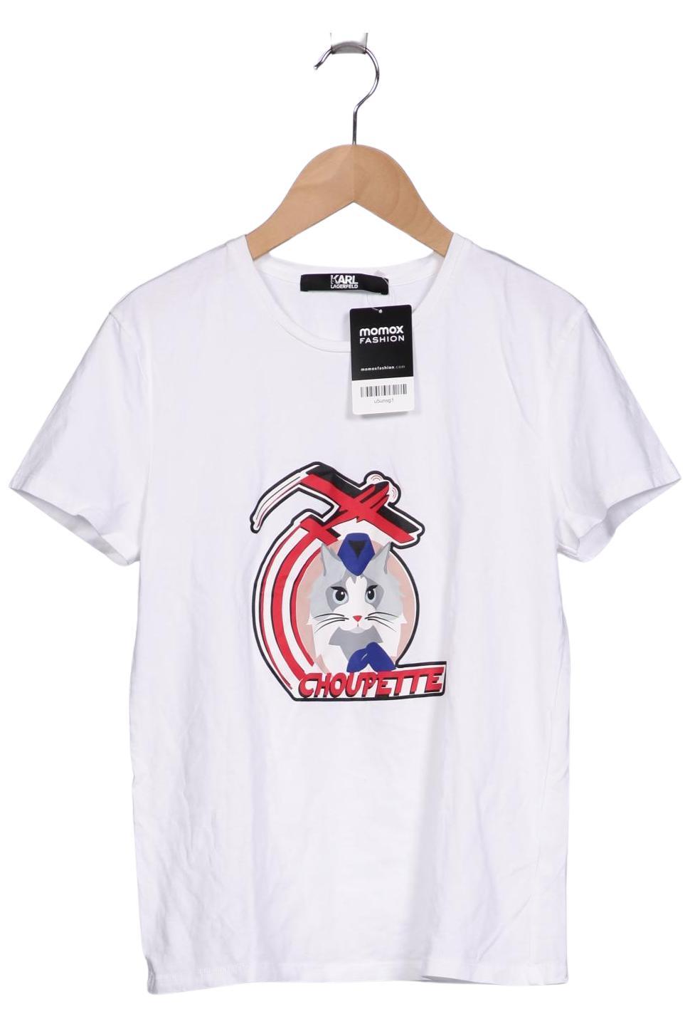 

Karl by Karl Lagerfeld Damen T-Shirt, weiß, Gr. 36