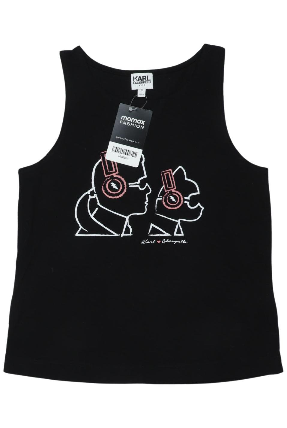 

Karl by Karl Lagerfeld Mädchen Top, schwarz, Gr. 134