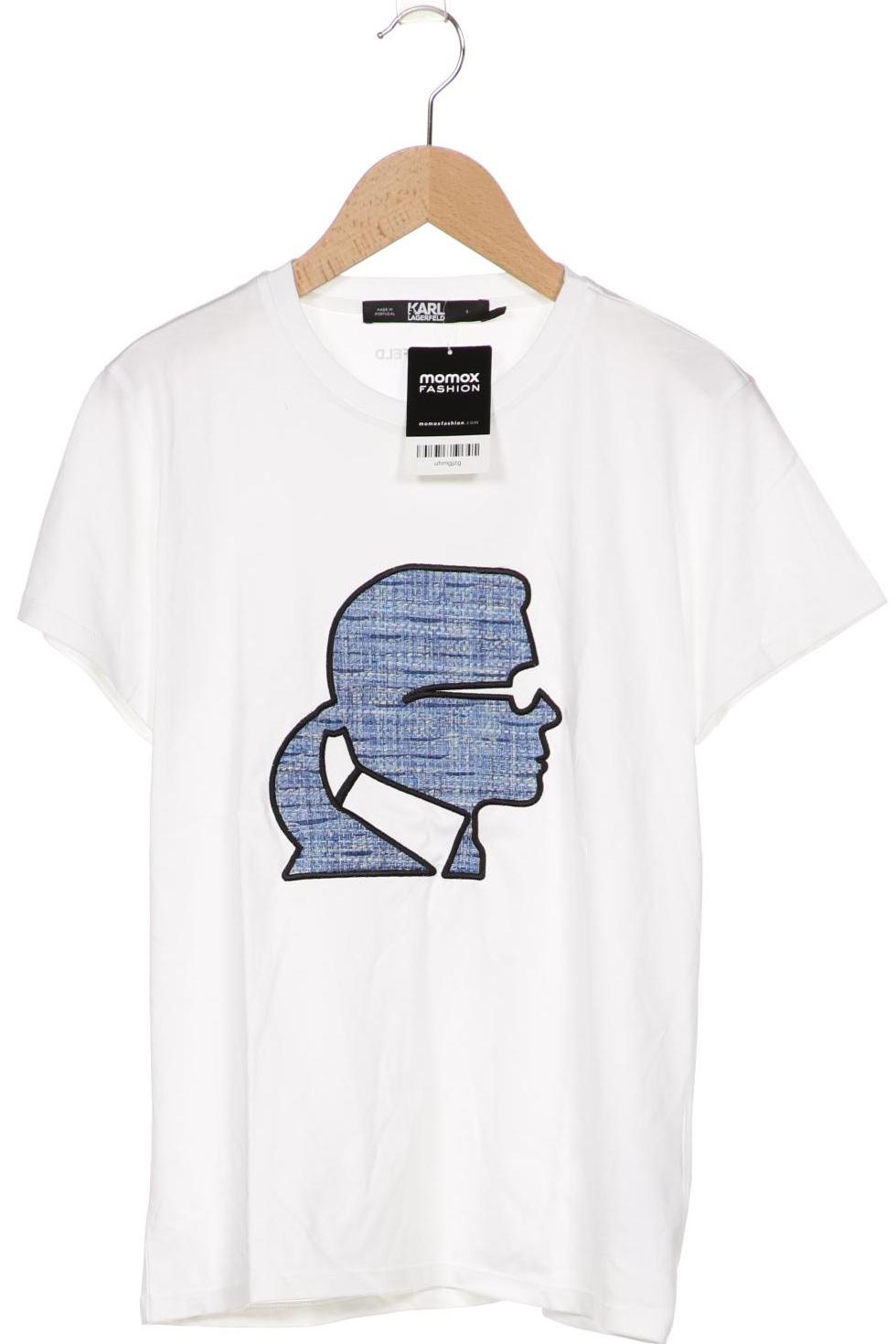 

Karl by Karl Lagerfeld Damen T-Shirt, weiß