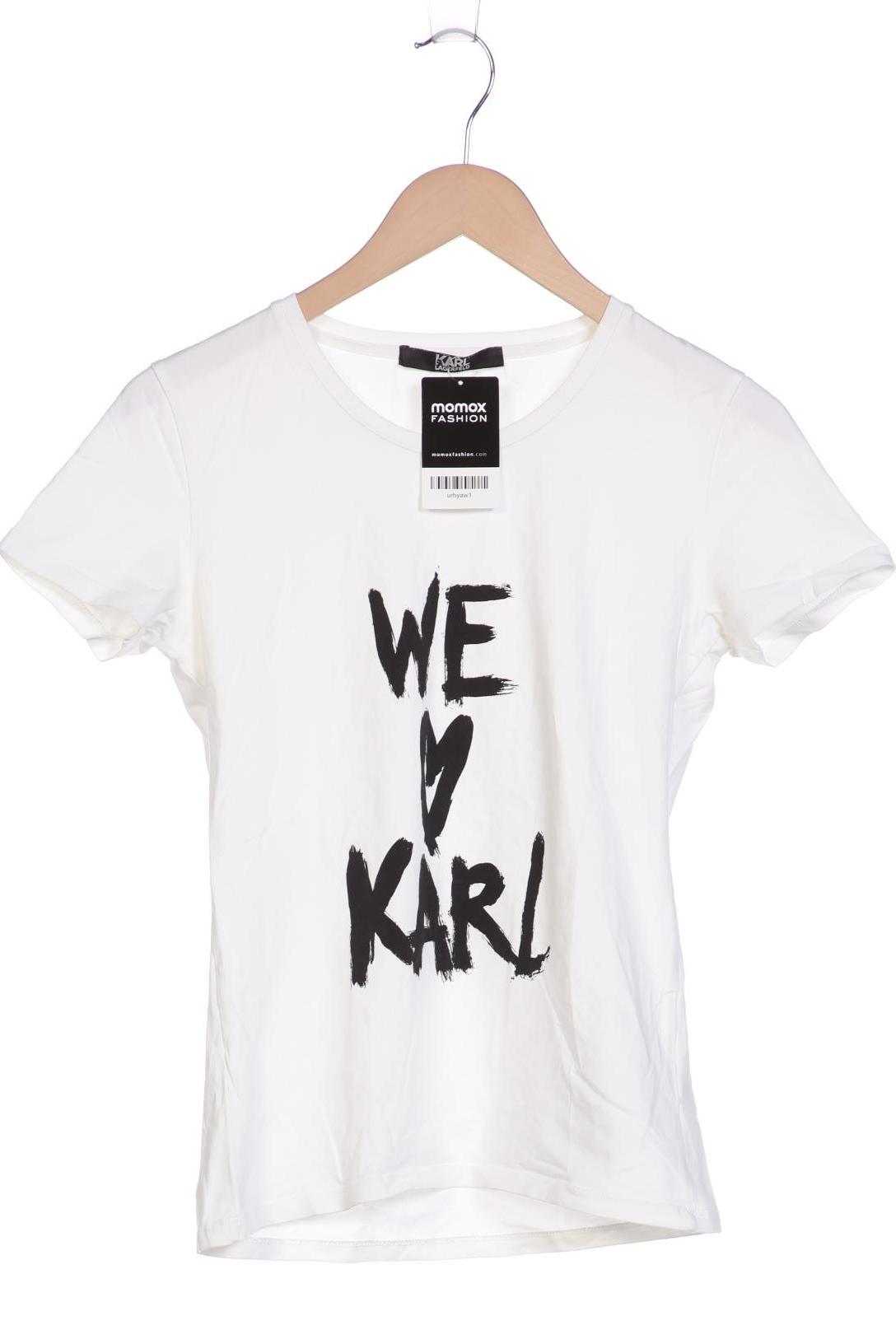 

Karl by Karl Lagerfeld Damen T-Shirt, weiß, Gr. 36