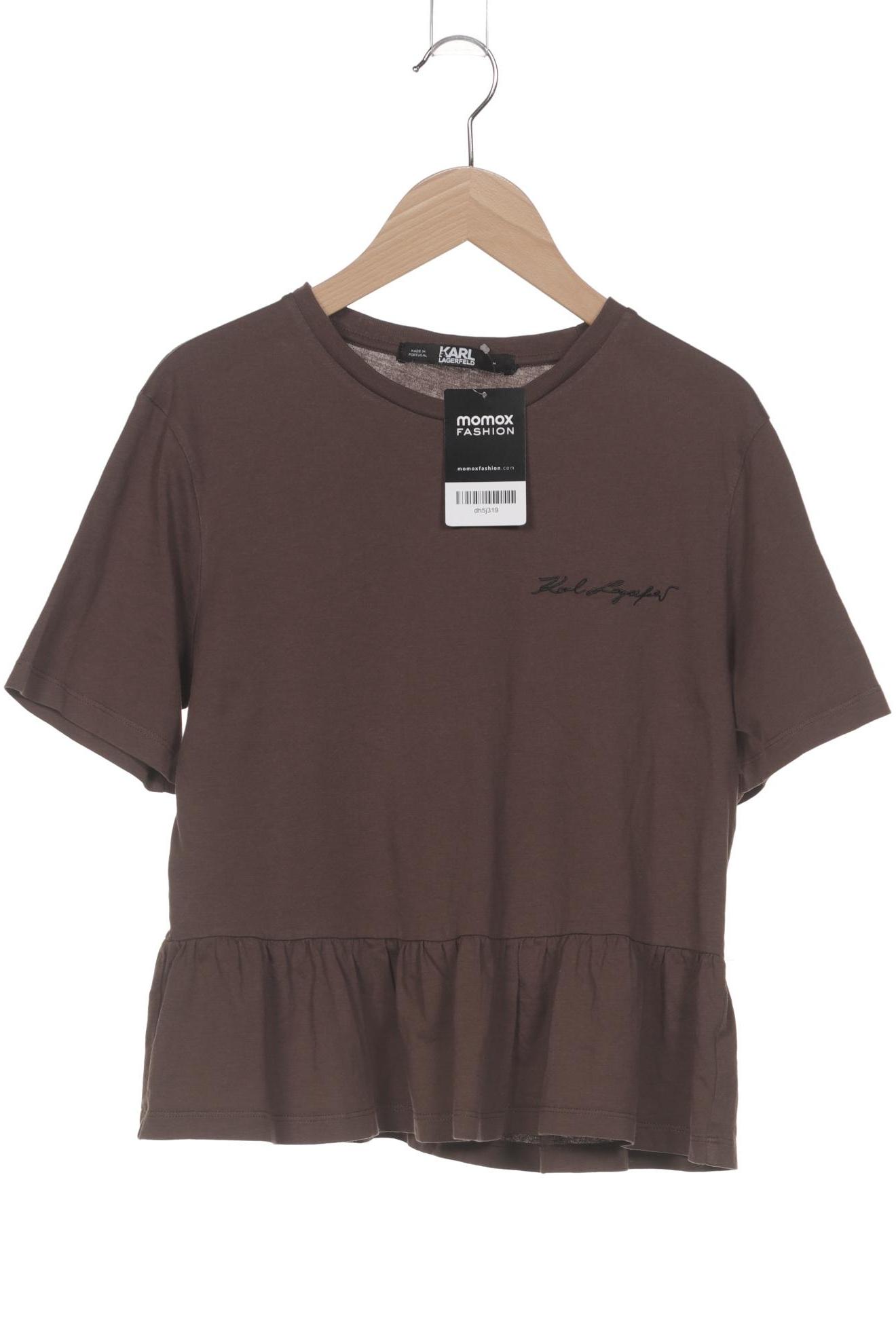 

Karl by Karl Lagerfeld Damen T-Shirt, braun, Gr. 38