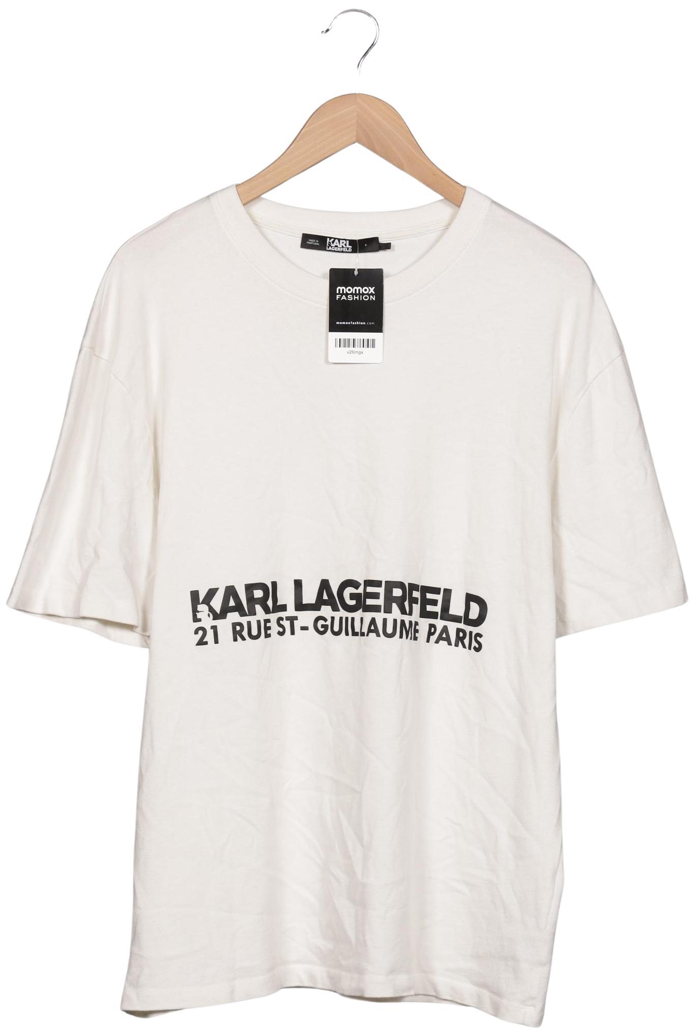 

Karl by Karl Lagerfeld Herren T-Shirt, cremeweiß, Gr. 46