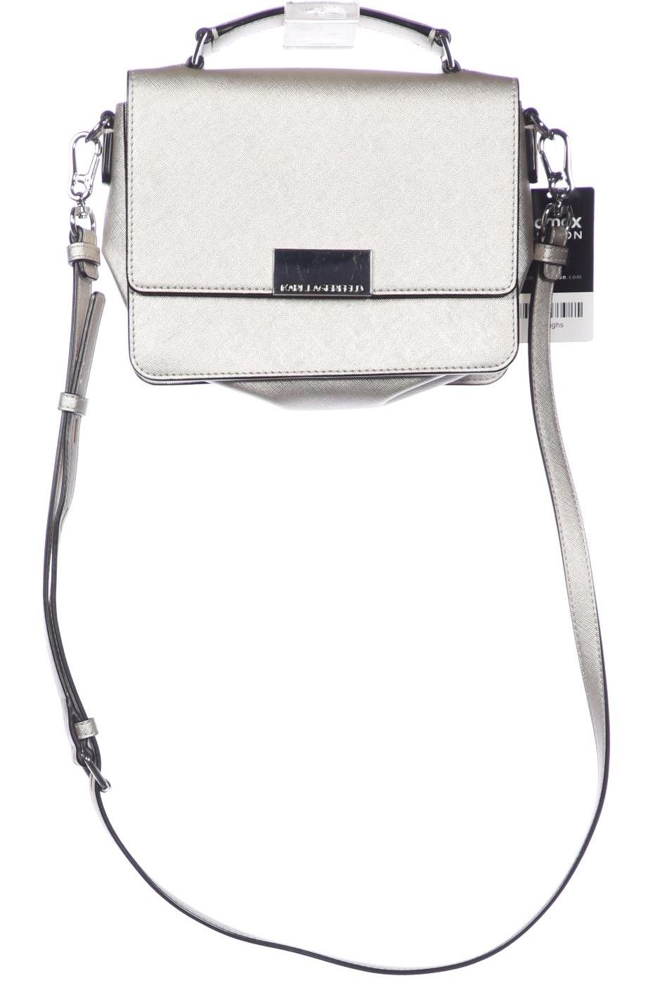 

Karl by Karl Lagerfeld Damen Handtasche, silber, Gr.