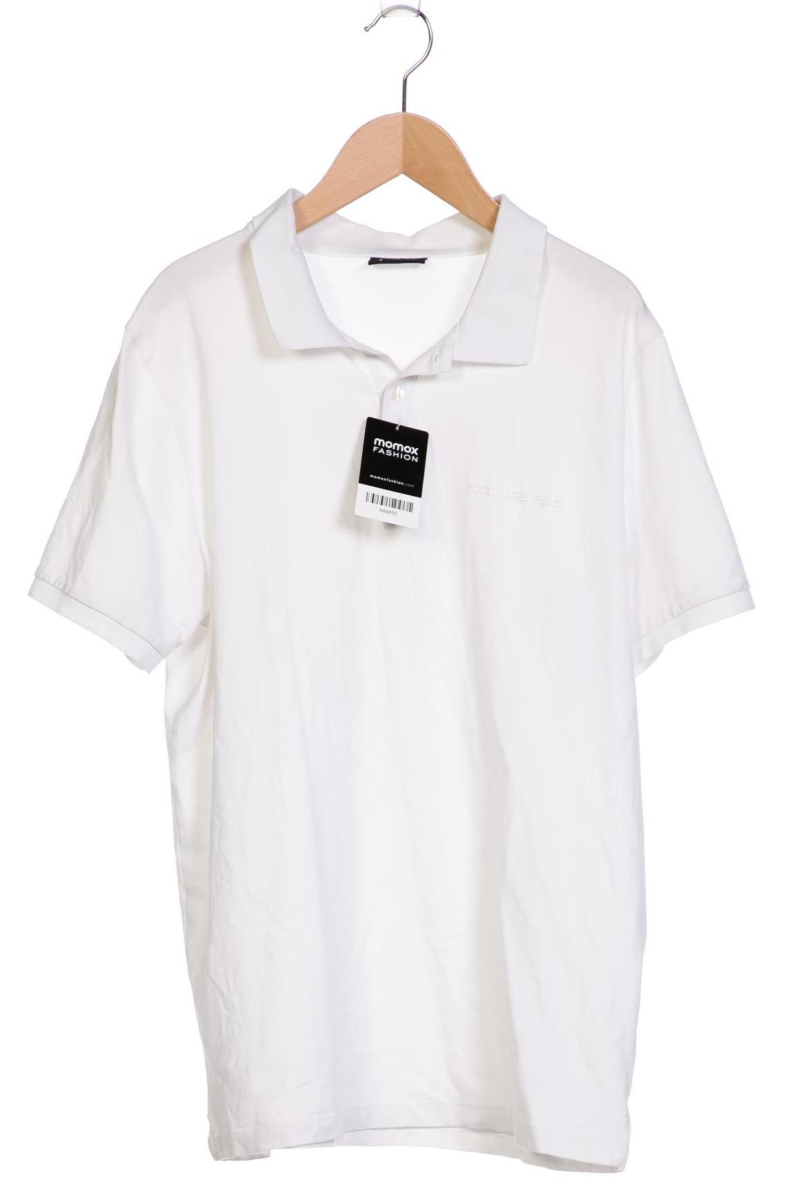 

Karl by Karl Lagerfeld Herren Poloshirt, weiß, Gr. 52