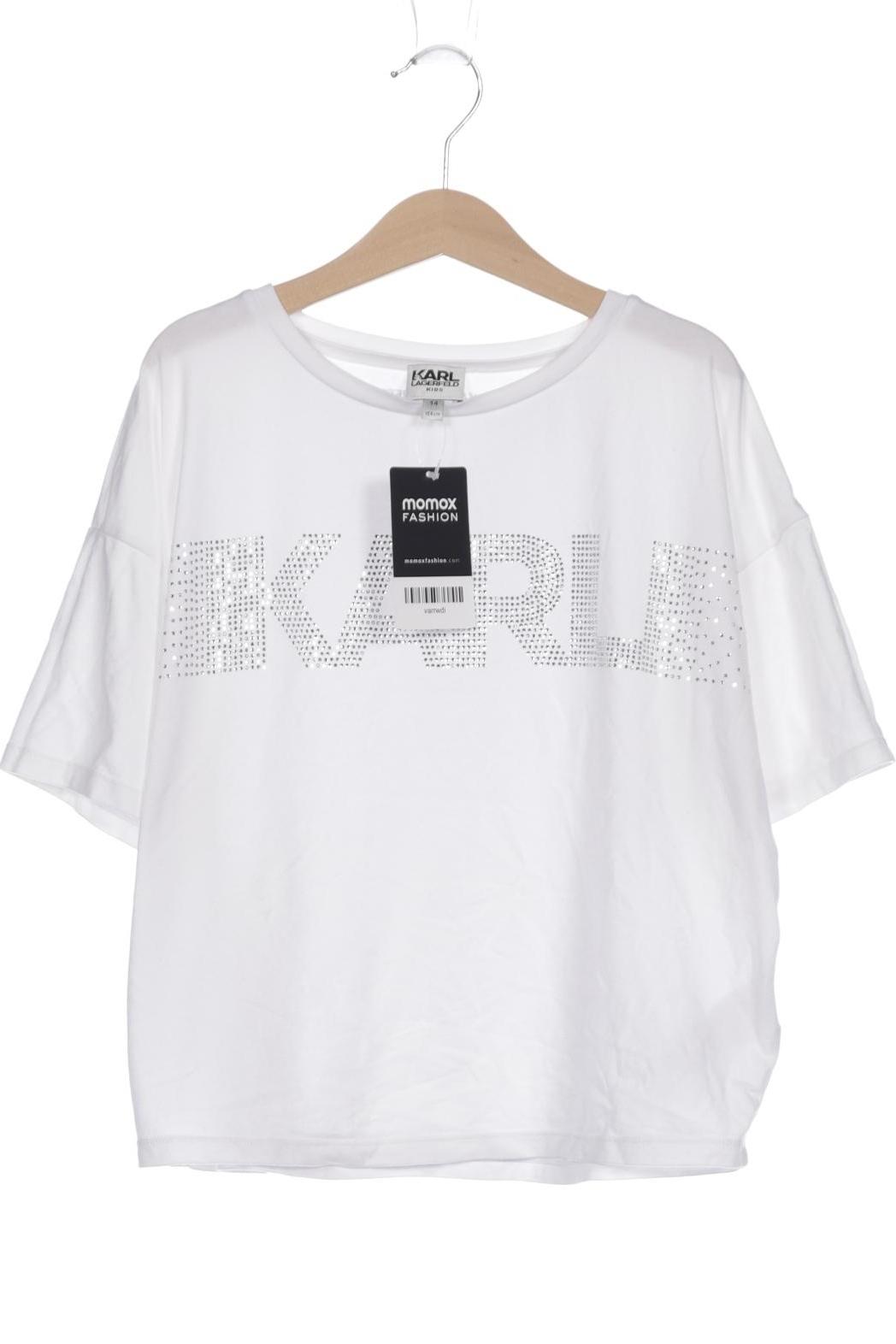 

Karl by Karl Lagerfeld Damen T-Shirt, weiß, Gr. 152