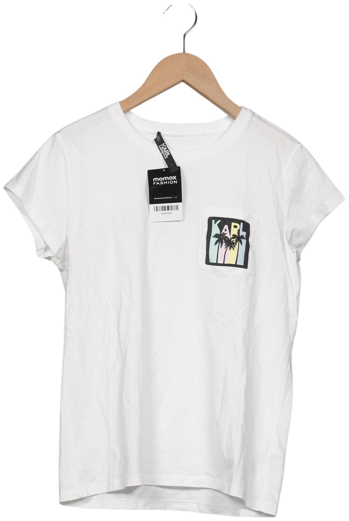 

Karl by Karl Lagerfeld Damen T-Shirt, weiß, Gr. 36