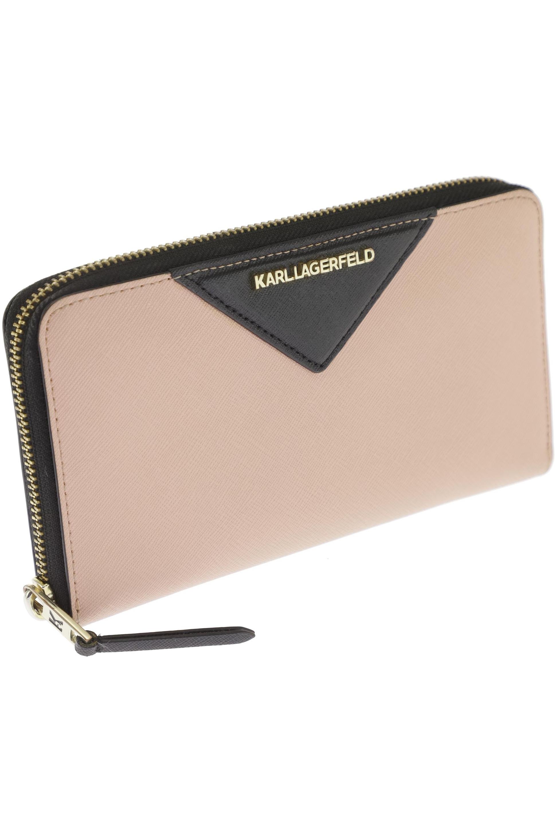 

Karl by Karl Lagerfeld Damen Portemonnaie, beige, Gr.