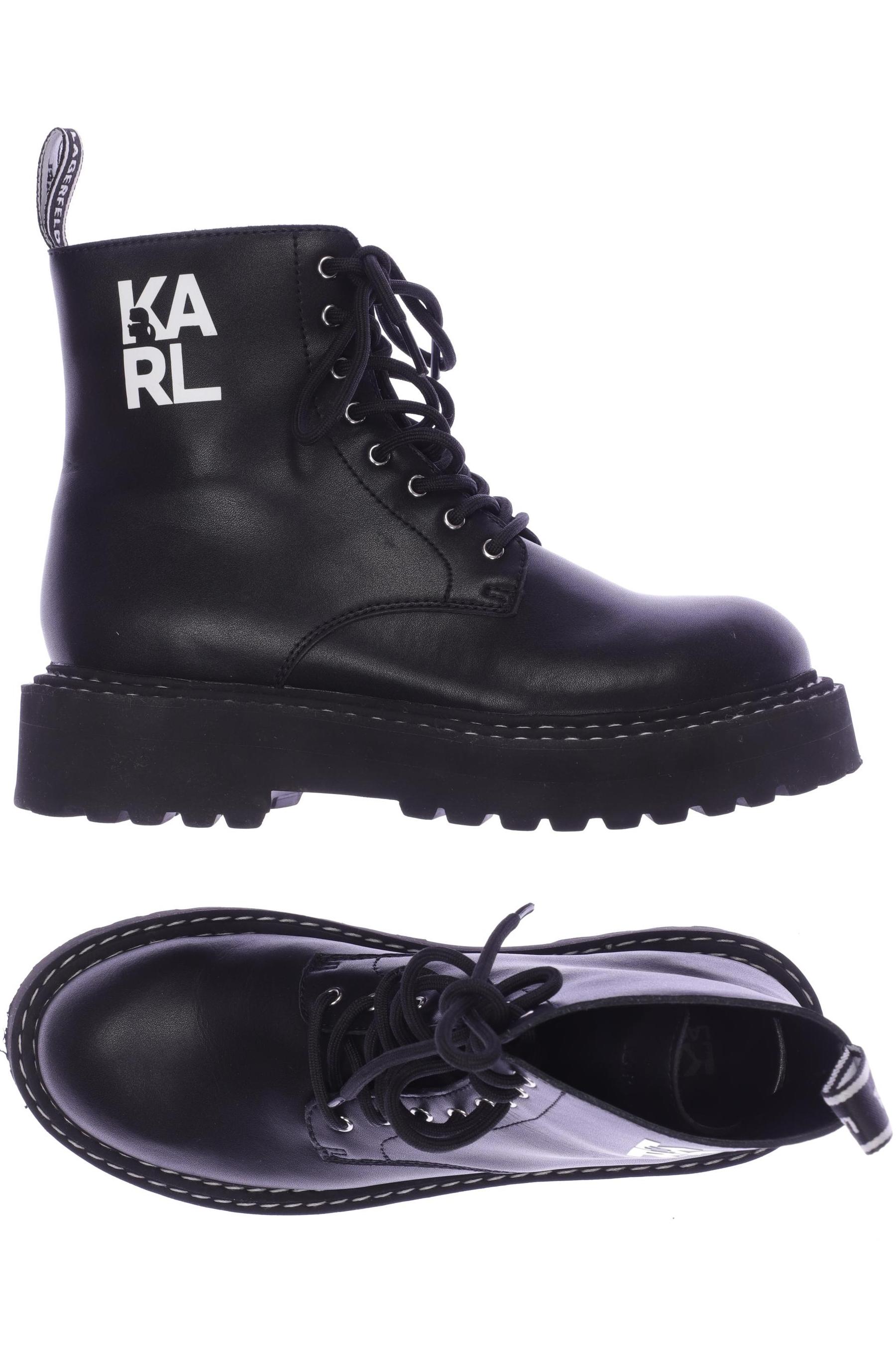 

Karl by Karl Lagerfeld Damen Stiefelette, schwarz, Gr. 39