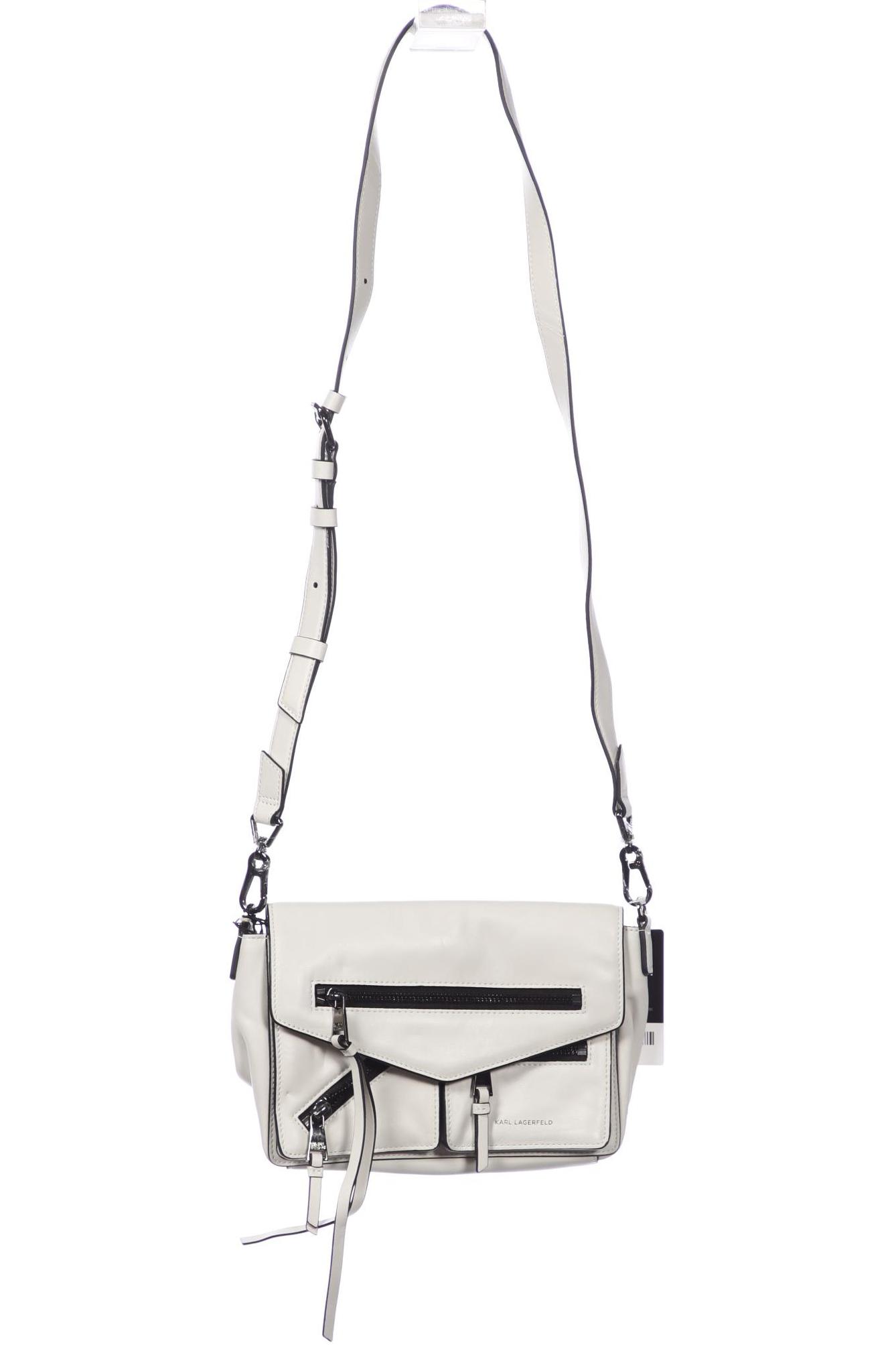 

Karl by Karl Lagerfeld Damen Handtasche, weiß, Gr.