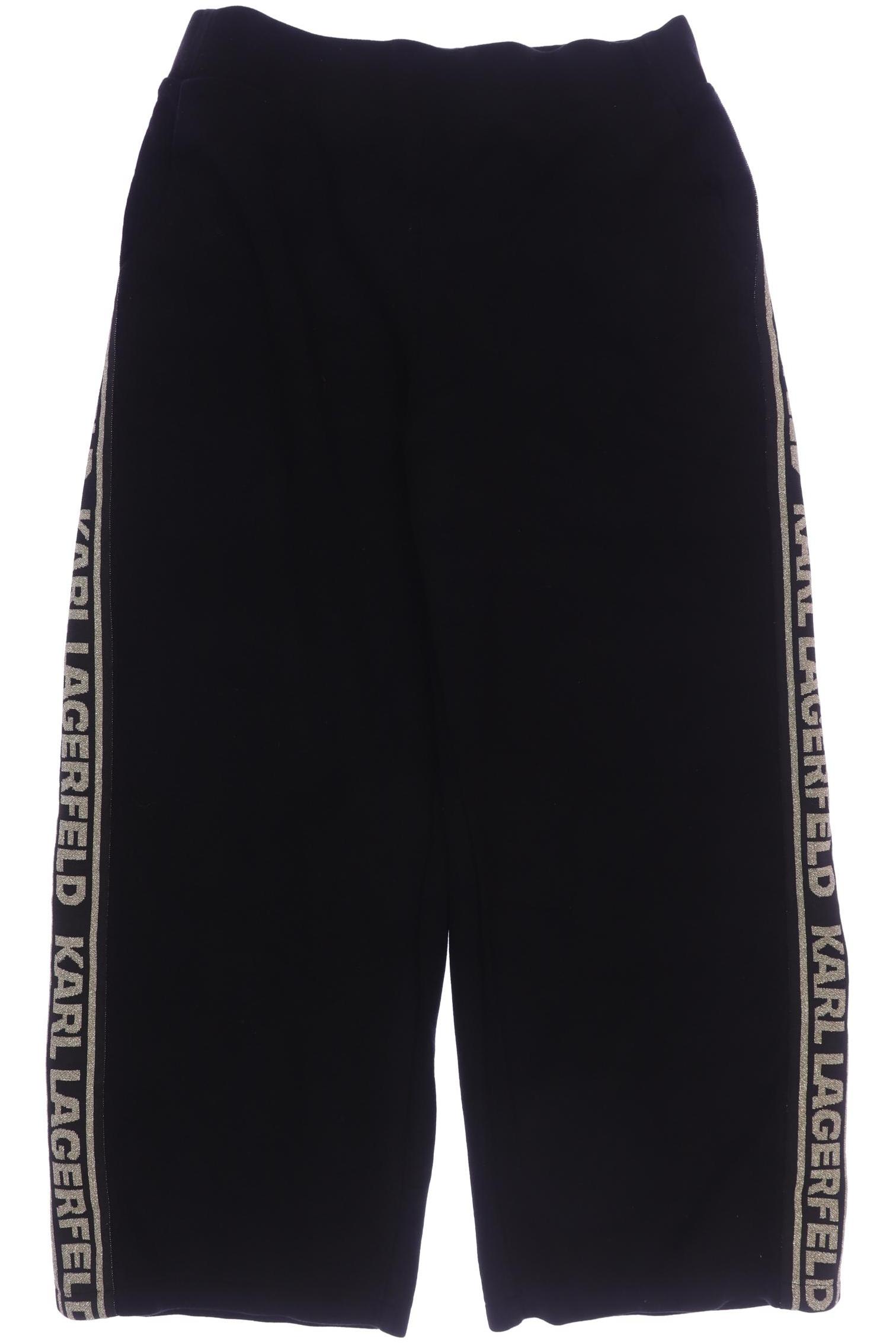 

Karl by Karl Lagerfeld Damen Stoffhose, schwarz, Gr. 0