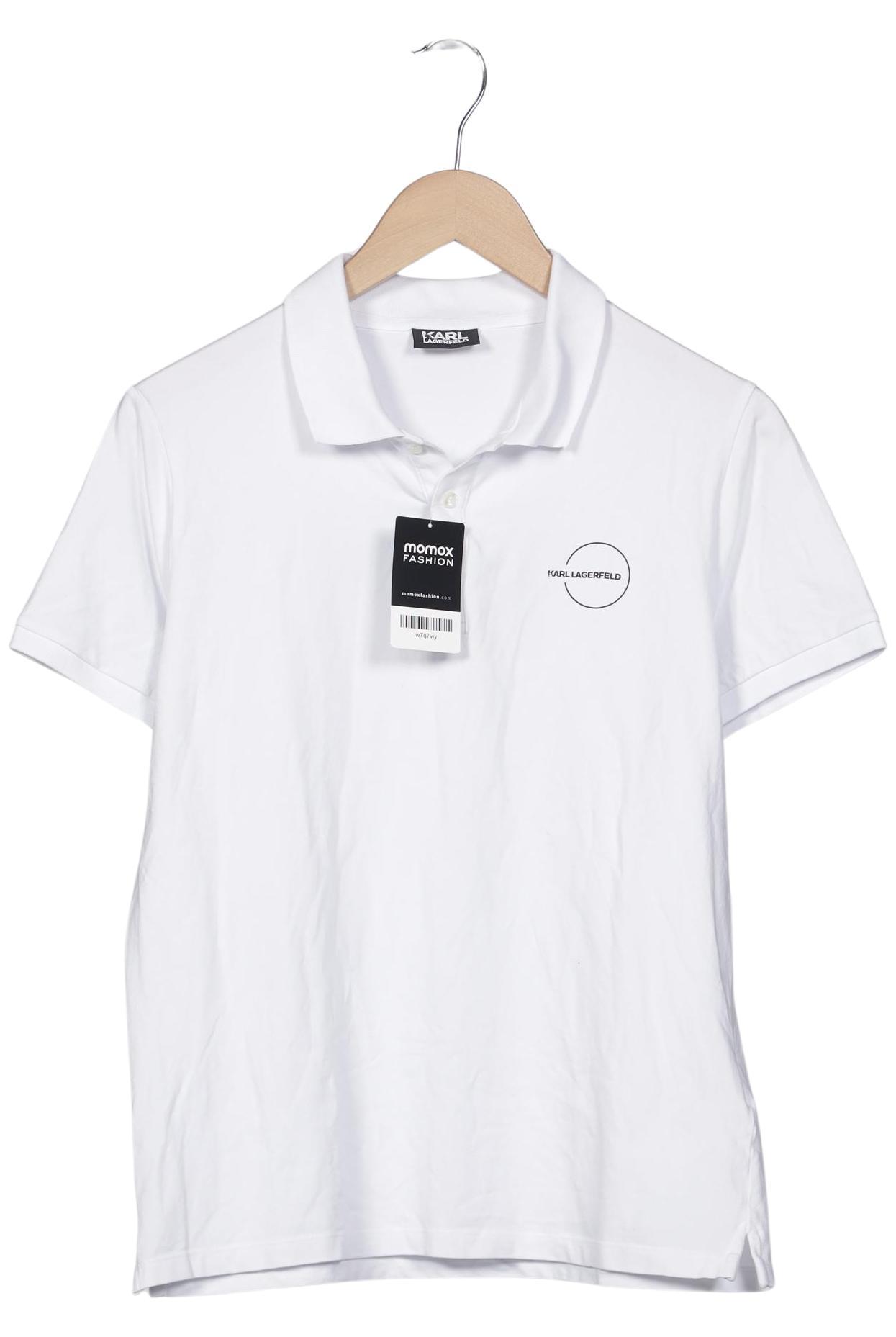 

Karl by Karl Lagerfeld Herren Poloshirt, weiß, Gr. 48