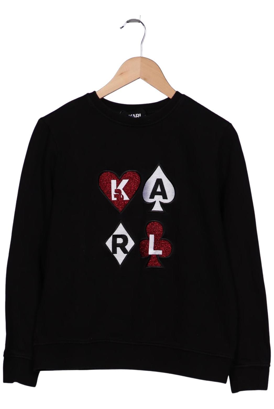

Karl by Karl Lagerfeld Damen Sweatshirt, schwarz, Gr. 38