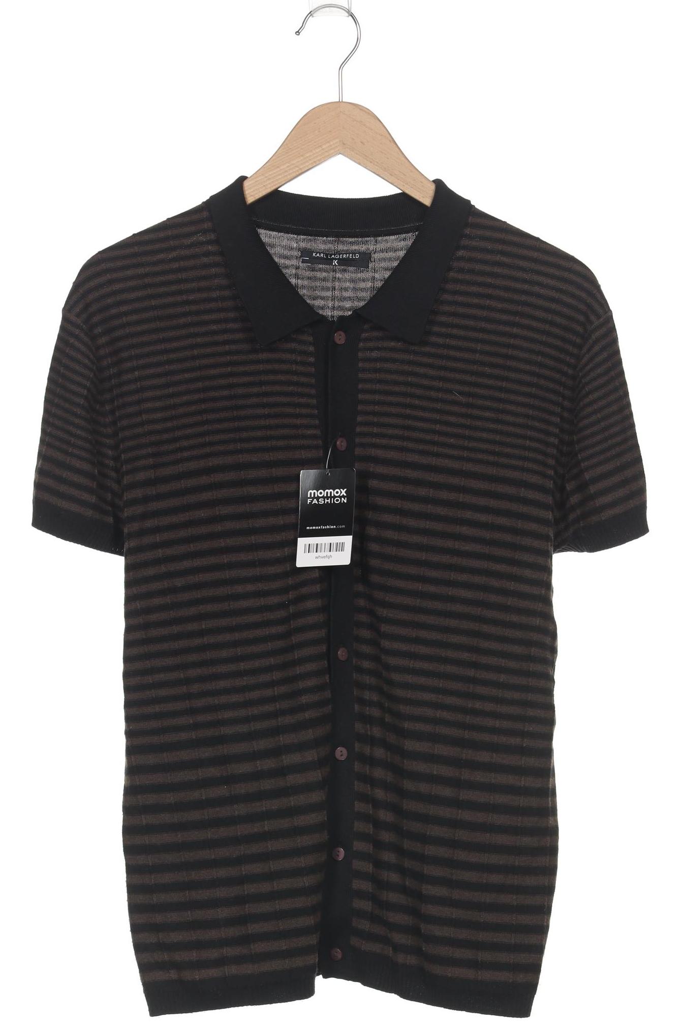 

Karl by Karl Lagerfeld Herren Strickjacke, braun, Gr. 52