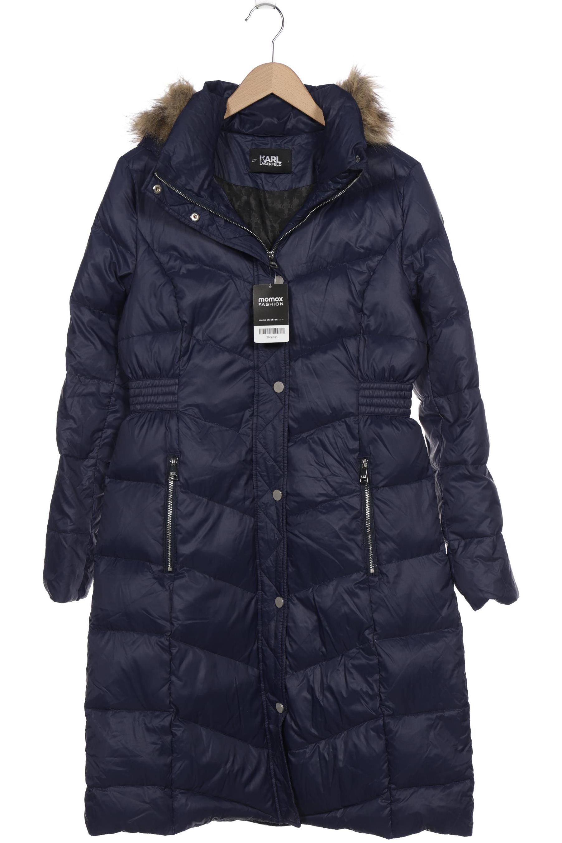 

Karl by Karl Lagerfeld Damen Mantel, blau, Gr. 42