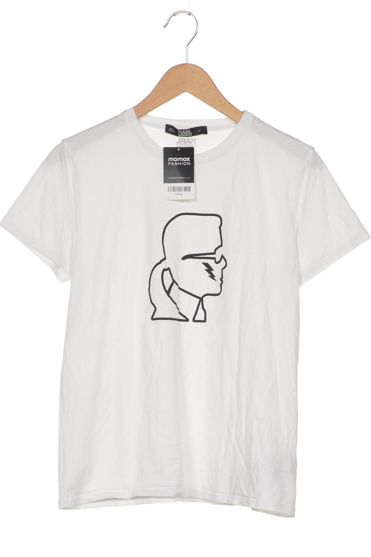 

Karl by Karl Lagerfeld Damen T-Shirt, weiß