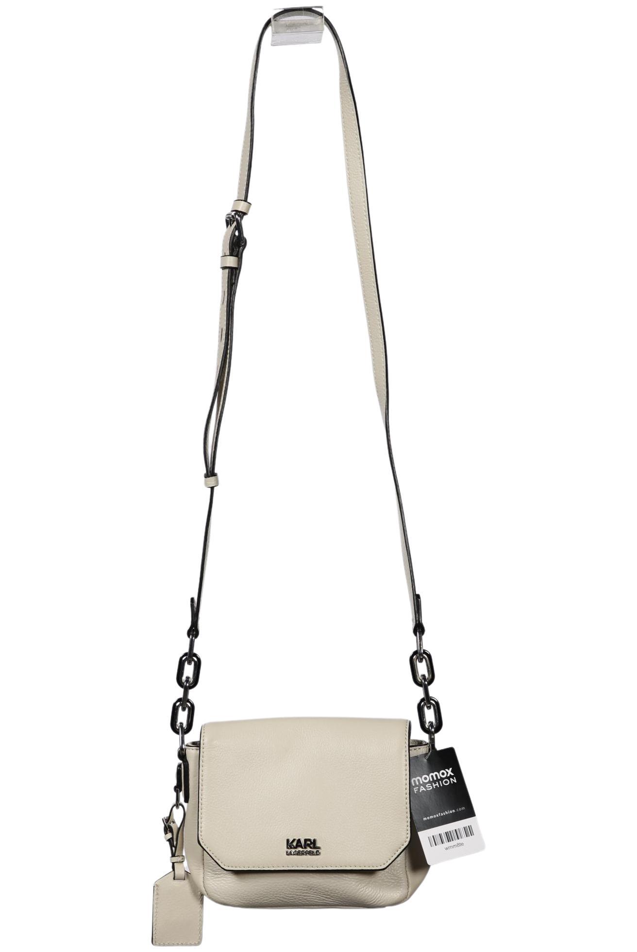 

Karl by Karl Lagerfeld Damen Handtasche, cremeweiß, Gr.