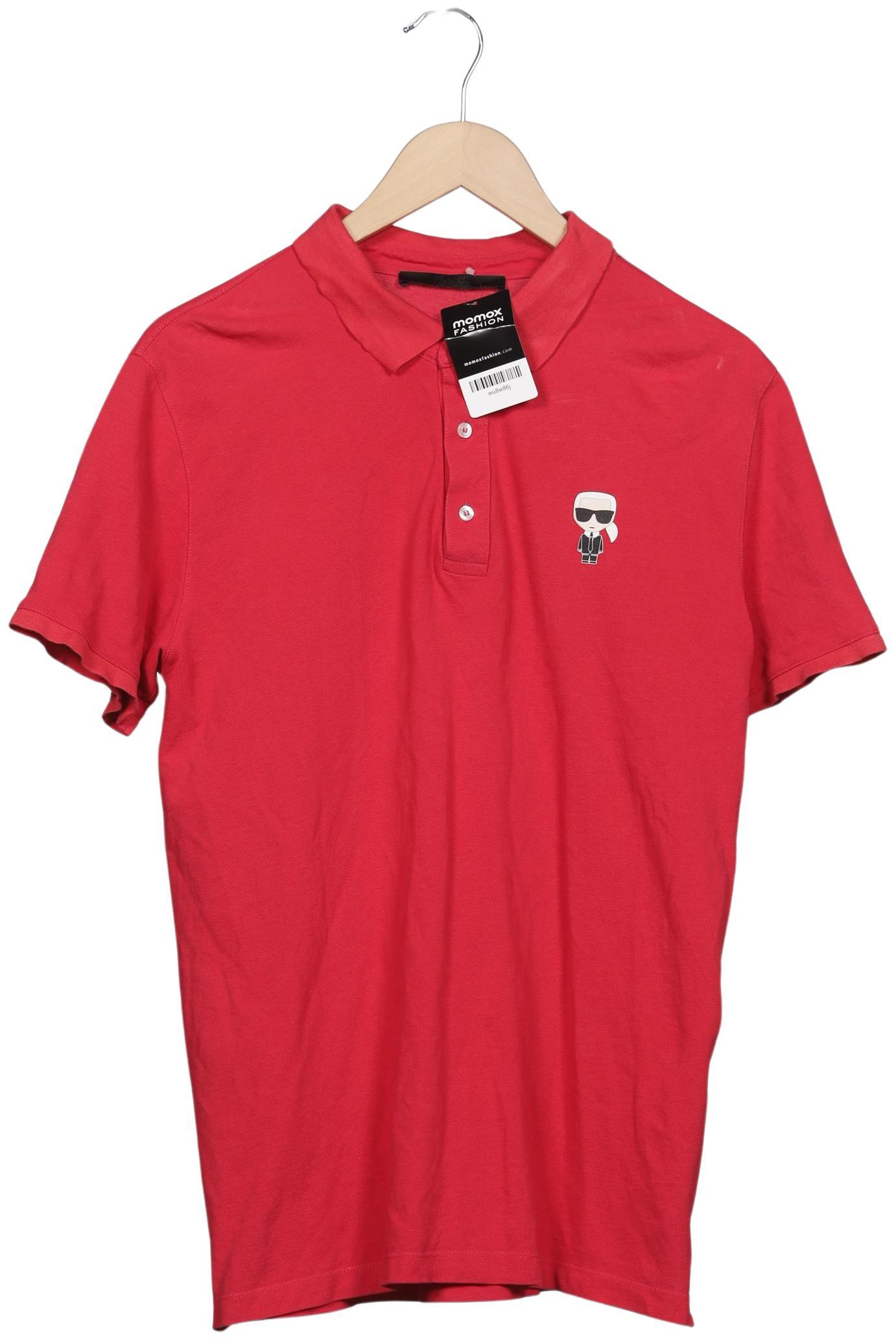 

Karl by Karl Lagerfeld Herren Poloshirt, rot, Gr. 54