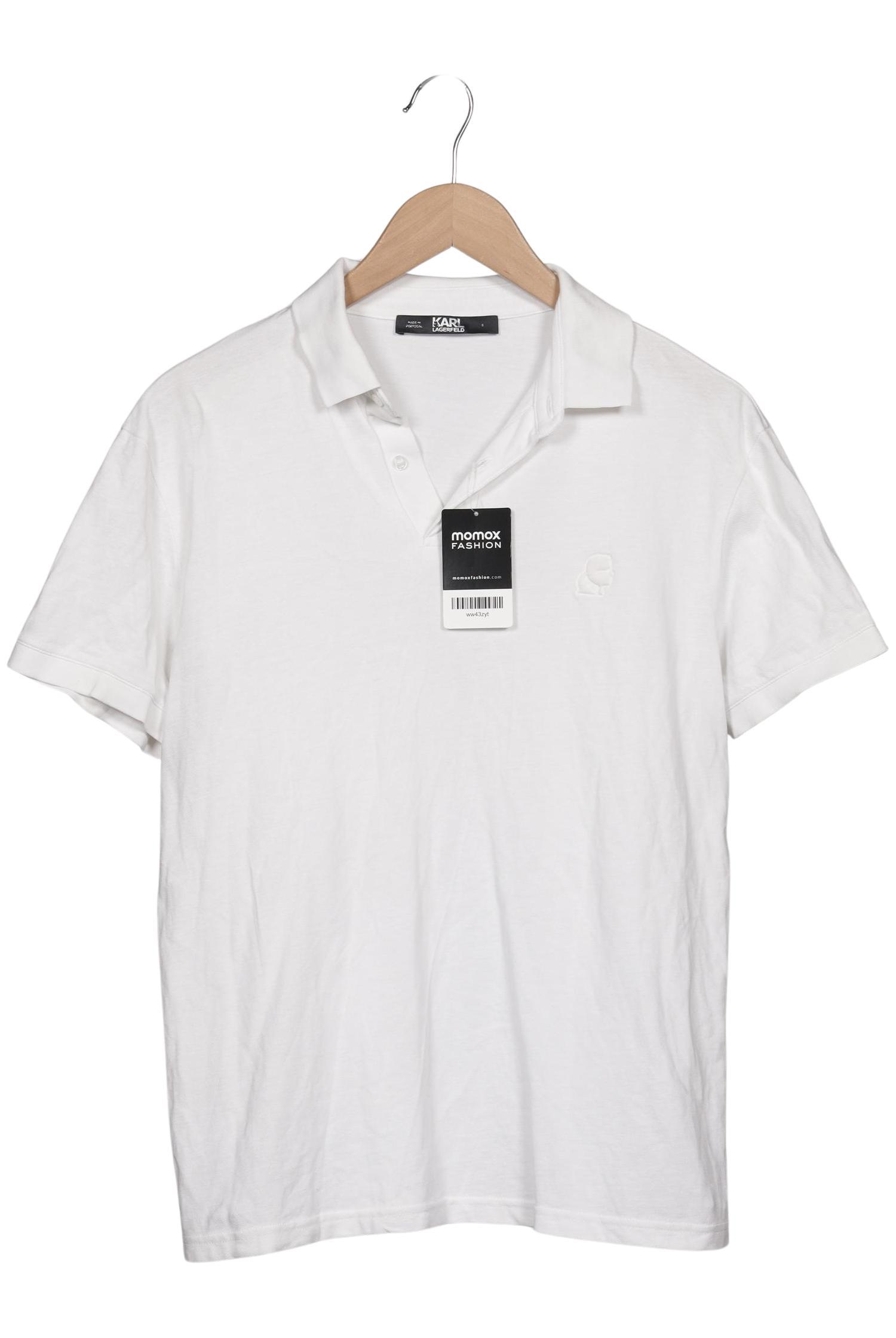 

Karl by Karl Lagerfeld Herren Poloshirt, weiß, Gr. 46