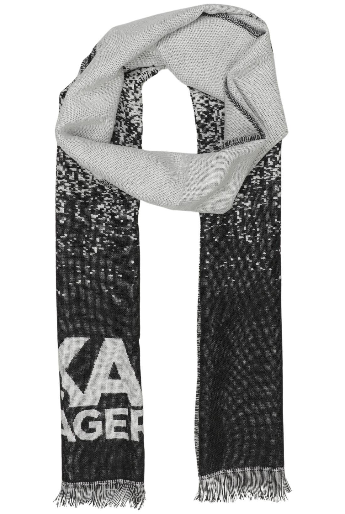 Thumbnail - Karl by Karl Lagerfeld Herren Schal, schwarz, Gr.