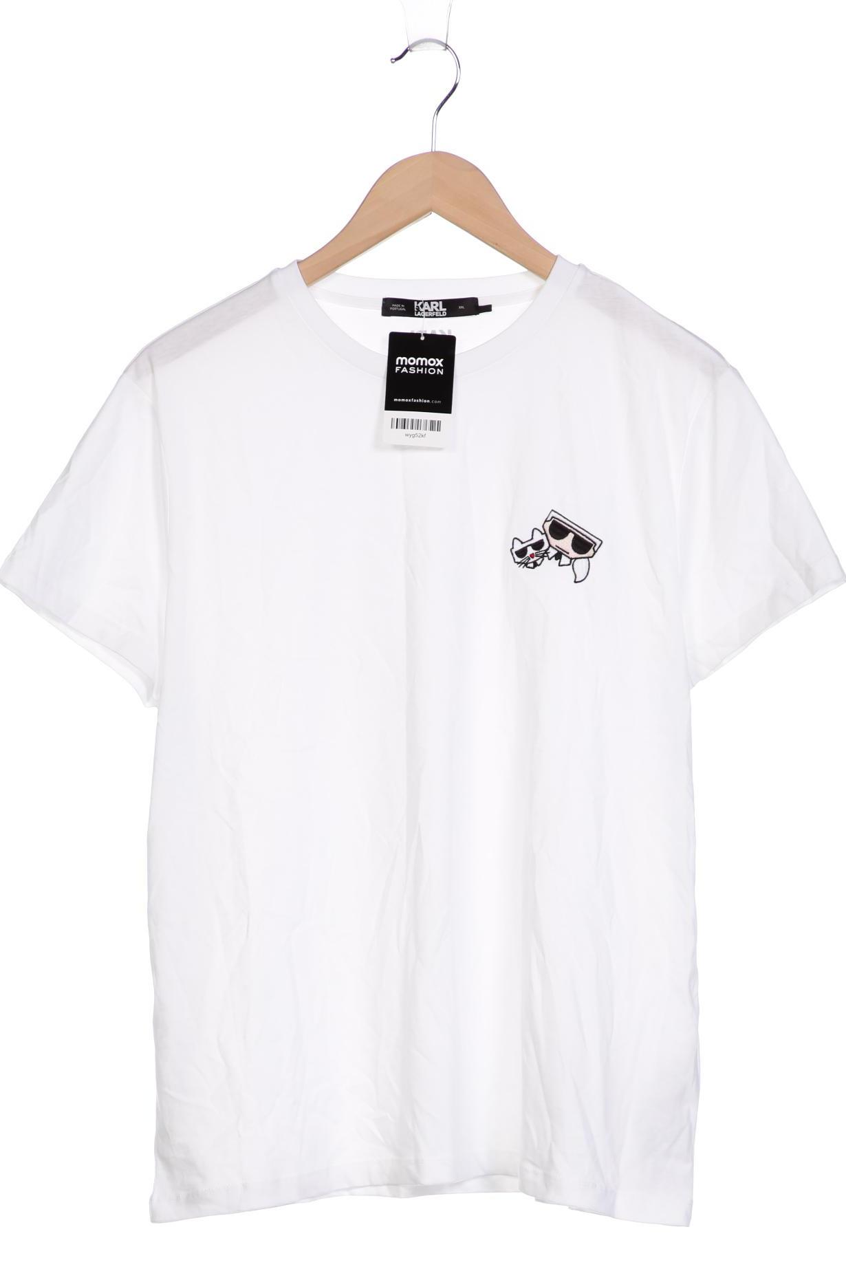

Karl by Karl Lagerfeld Damen T-Shirt, weiß, Gr. 46
