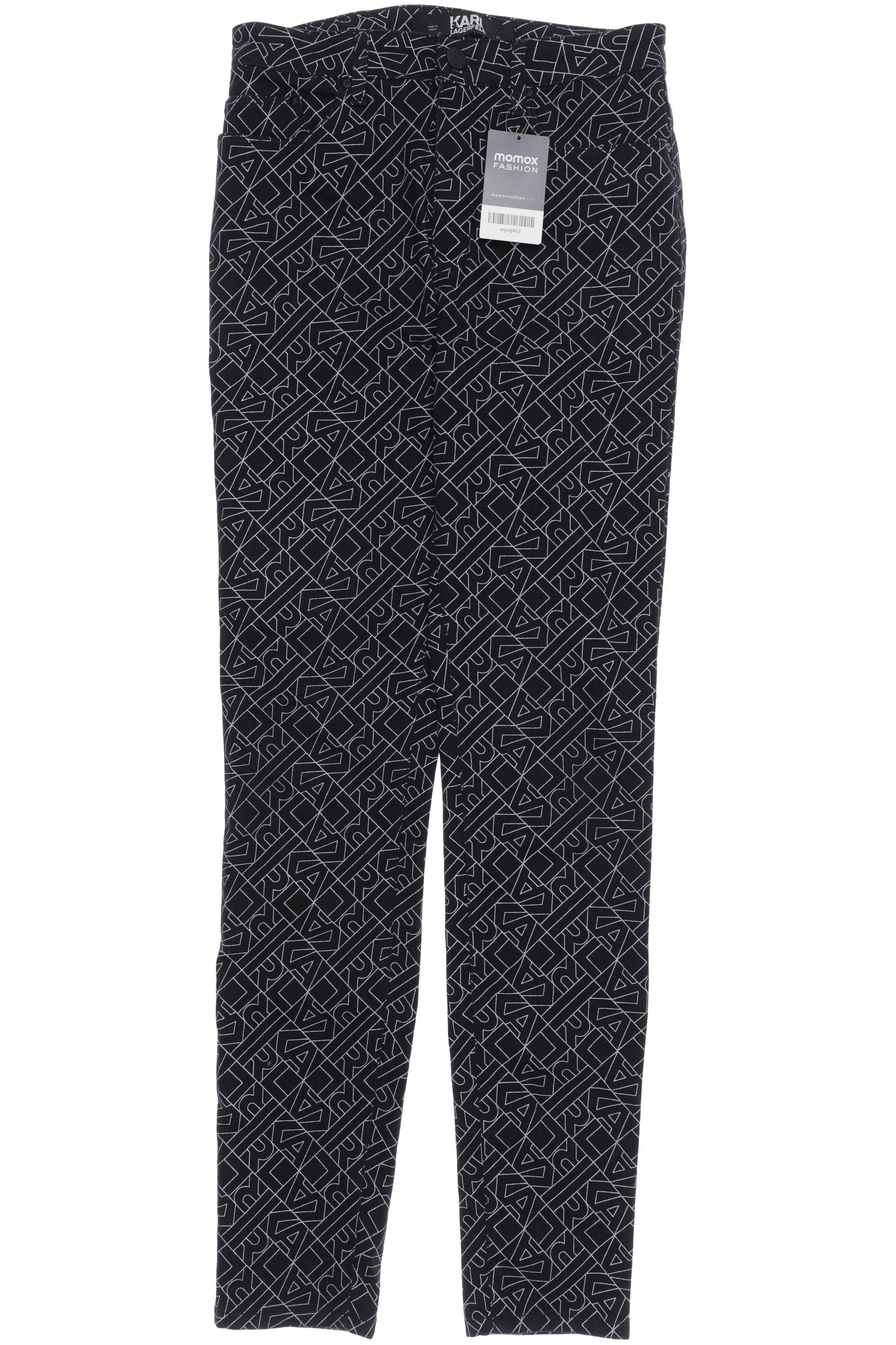 

Karl by Karl Lagerfeld Damen Stoffhose, schwarz, Gr. 27