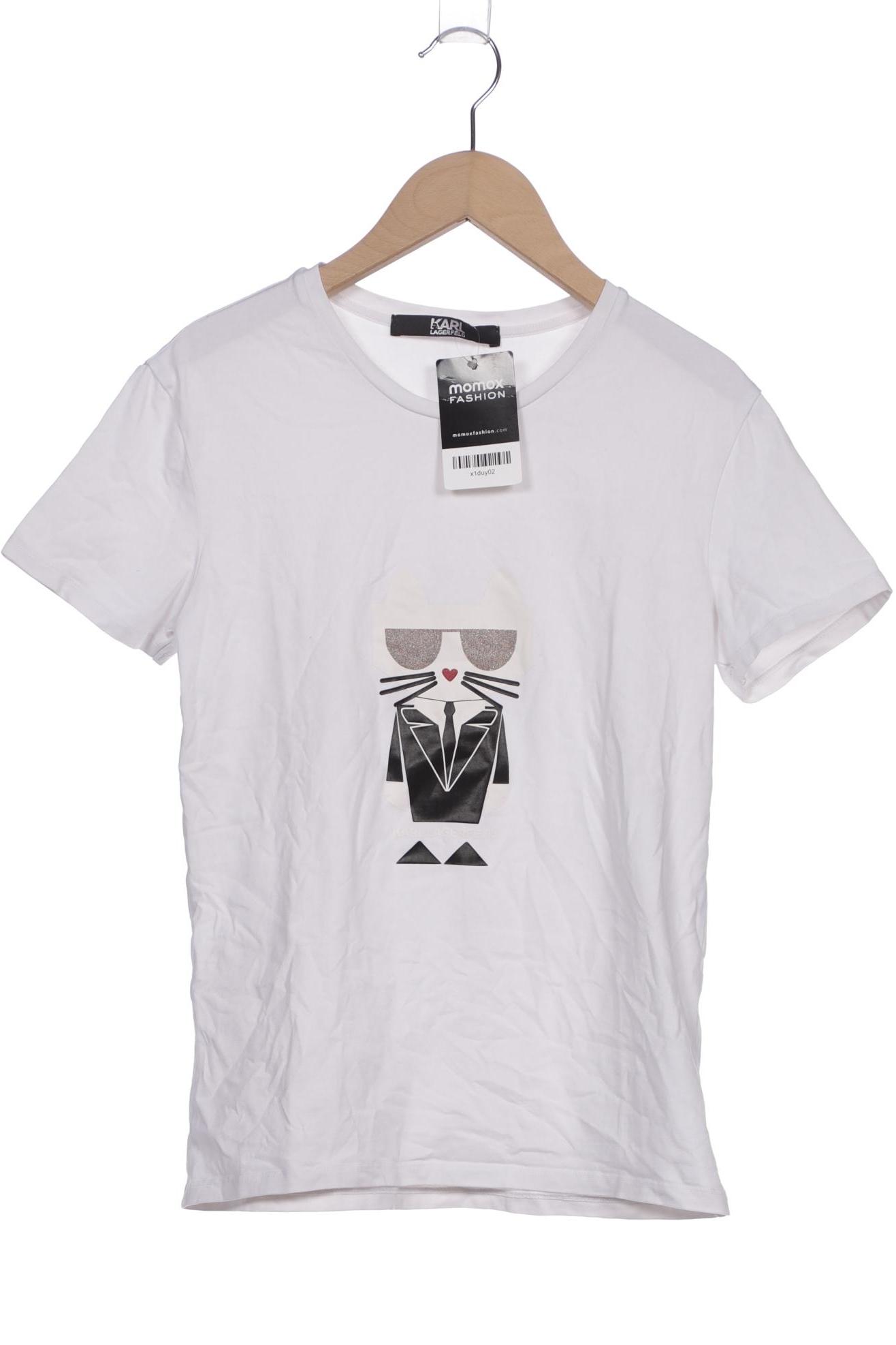 

Karl by Karl Lagerfeld Damen T-Shirt, weiß, Gr. 34