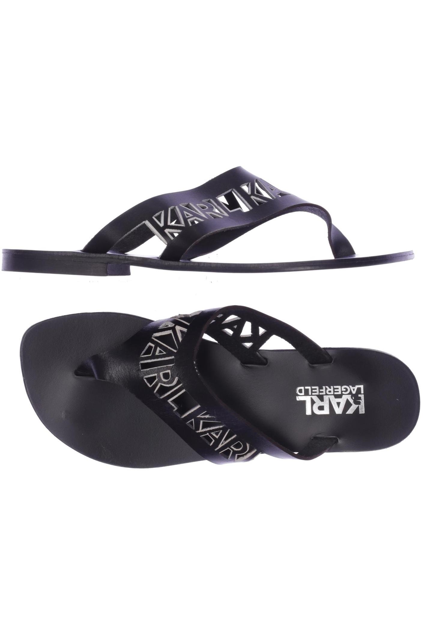 

Karl by Karl Lagerfeld Damen Sandale, schwarz, Gr. 37