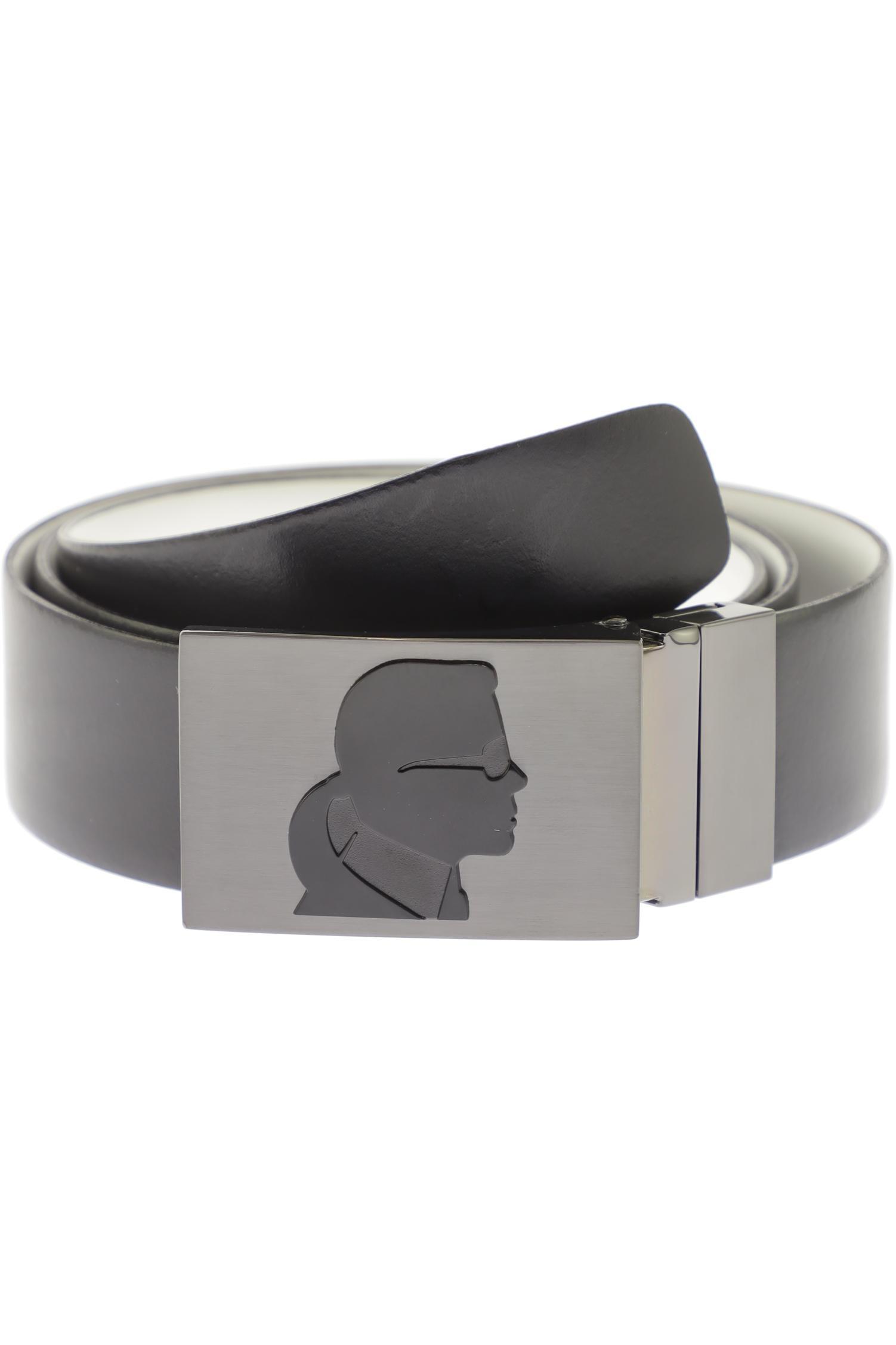 

Karl by Karl Lagerfeld Herren Gürtel, schwarz, Gr. 85
