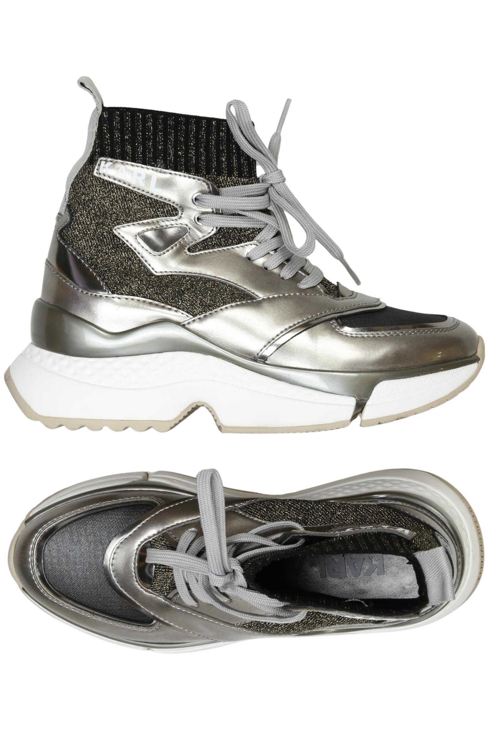 

Karl by Karl Lagerfeld Damen Sneakers, silber, Gr. 35