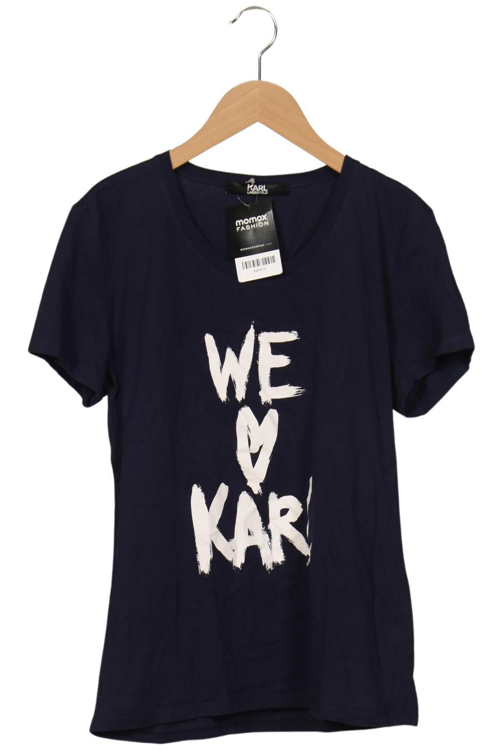 

Karl by Karl Lagerfeld Damen T-Shirt, marineblau, Gr. 42