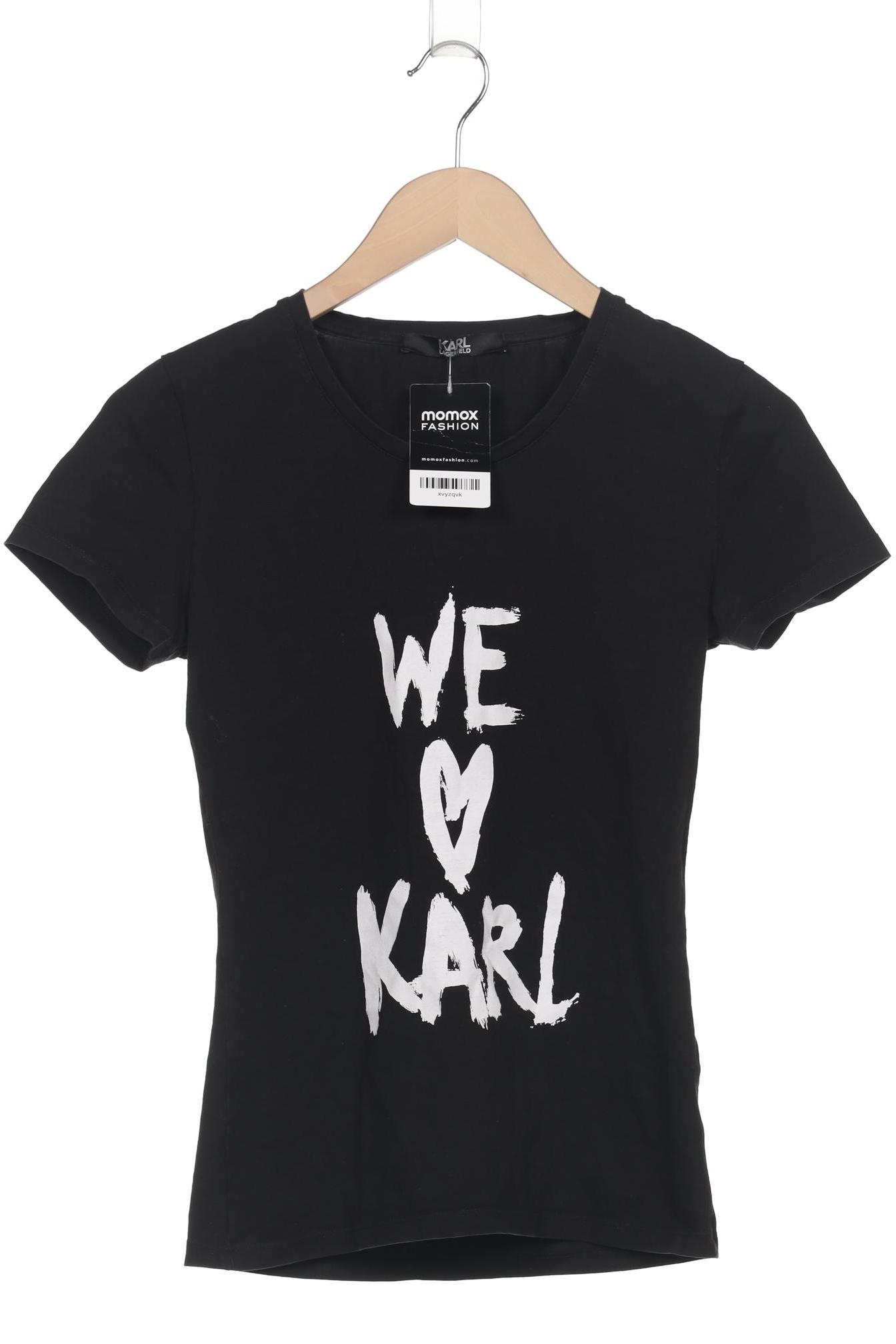 

Karl by Karl Lagerfeld Damen T-Shirt, schwarz, Gr. 34