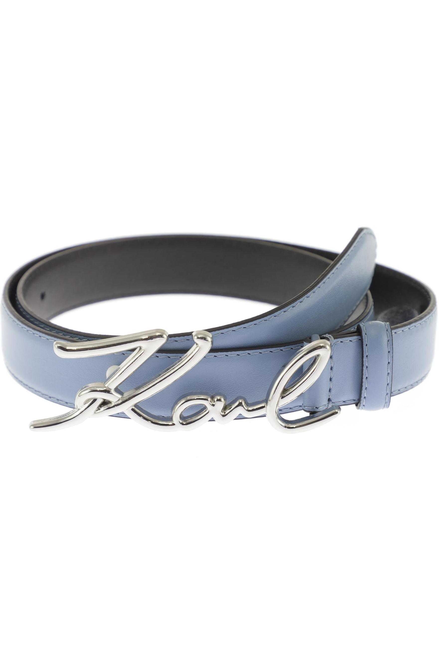 

Karl by Karl Lagerfeld Damen Gürtel, blau, Gr. 70