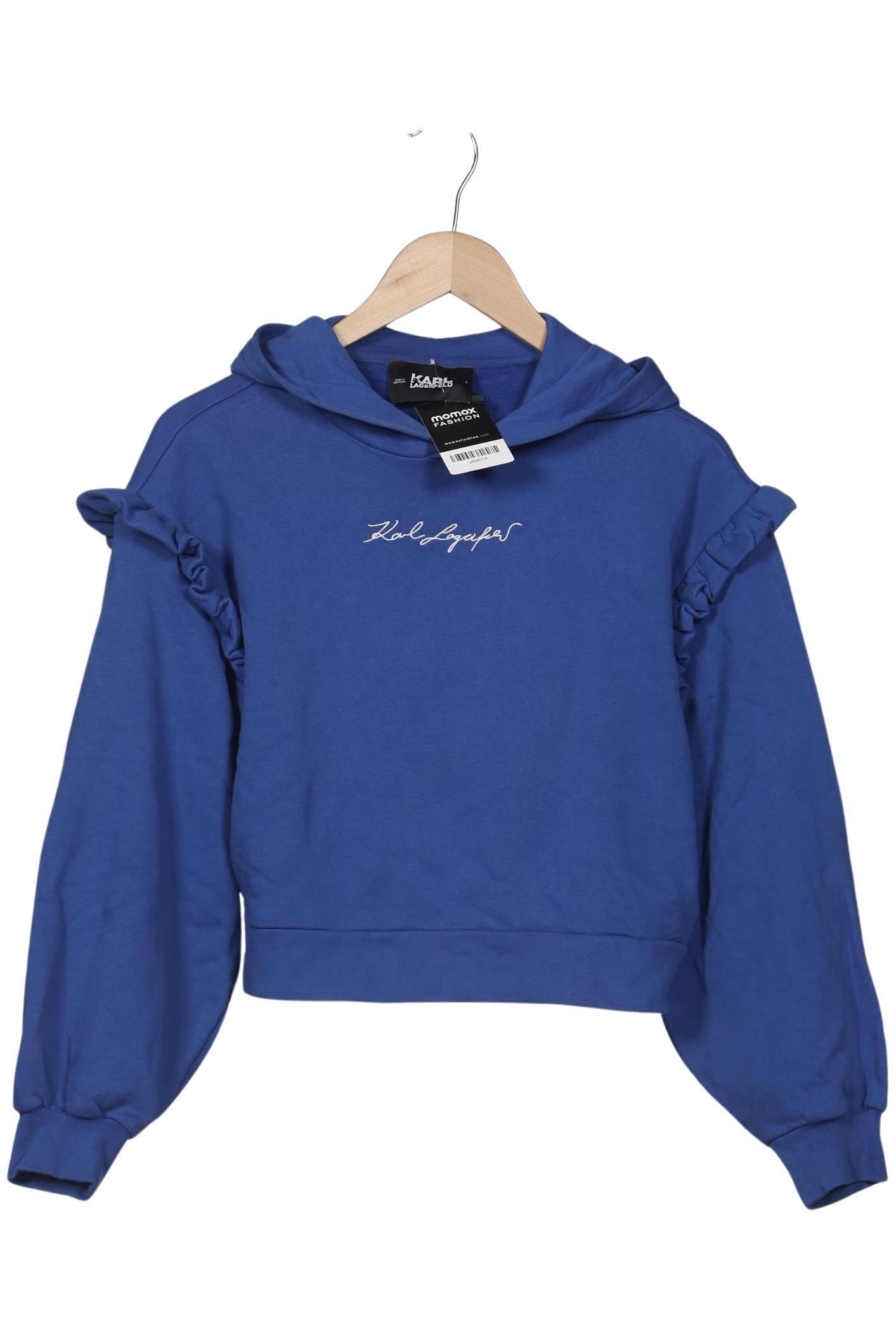 

Karl by Karl Lagerfeld Damen Kapuzenpullover, blau, Gr. 36