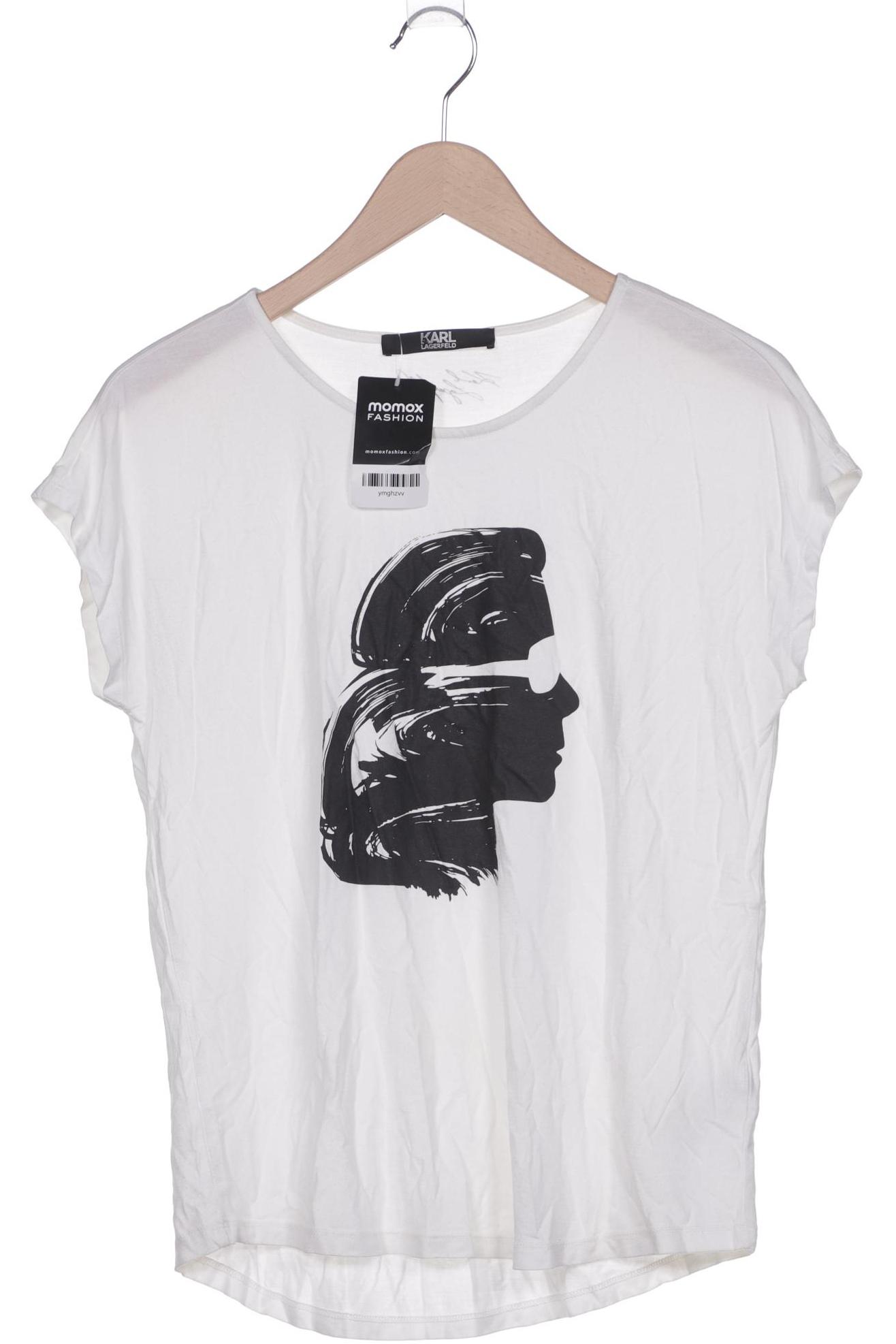 

Karl by Karl Lagerfeld Damen T-Shirt, cremeweiß, Gr. 34