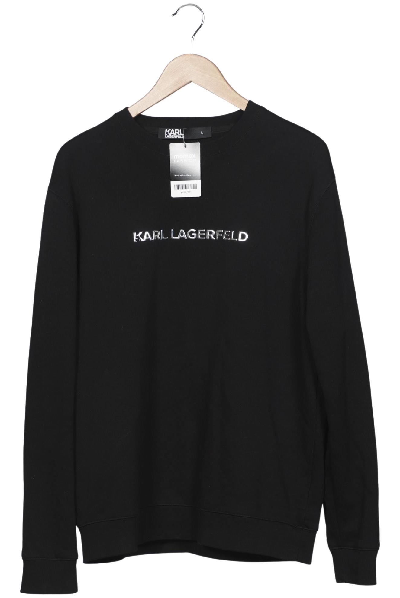 

Karl by Karl Lagerfeld Herren Sweatshirt, schwarz, Gr. 52