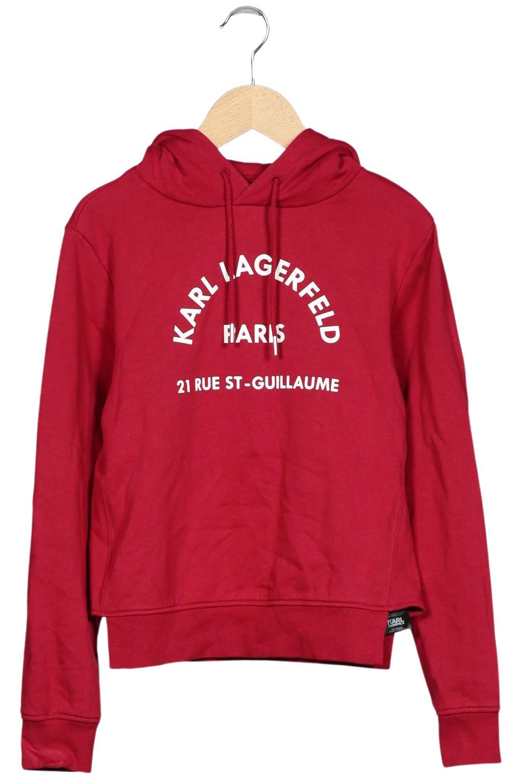 

Karl by Karl Lagerfeld Damen Kapuzenpullover, rot, Gr. 34