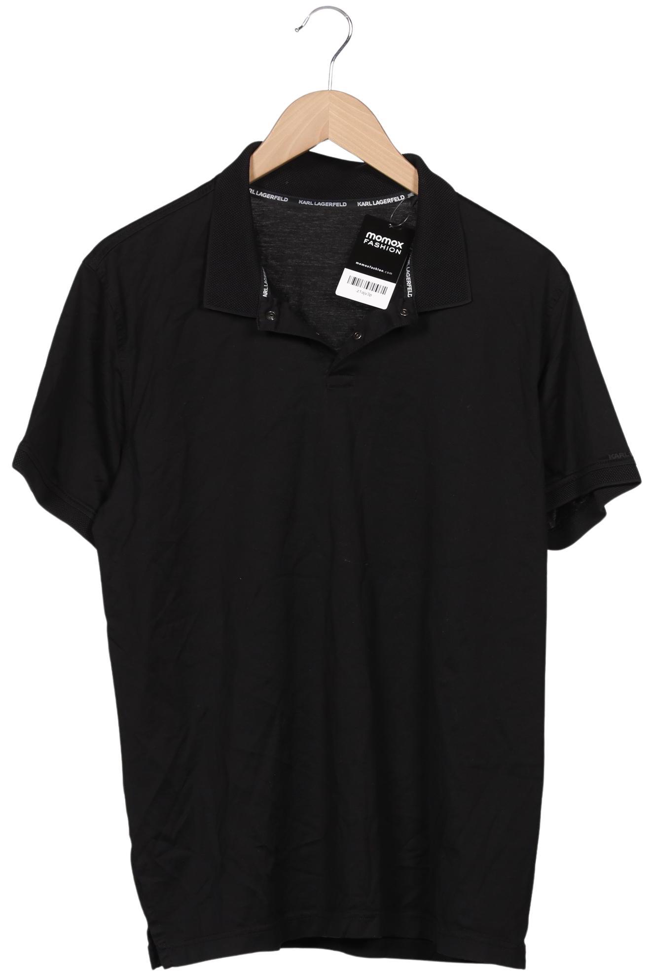 

Karl by Karl Lagerfeld Herren Poloshirt, schwarz, Gr. 54