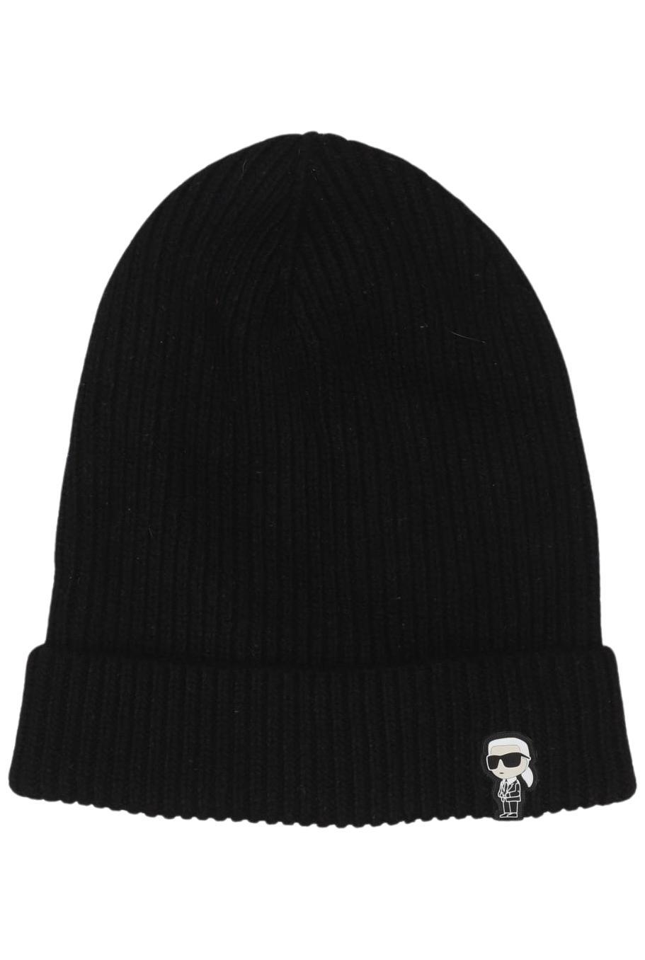 

Karl by Karl Lagerfeld Damen Hut/Mütze, schwarz, Gr. uni